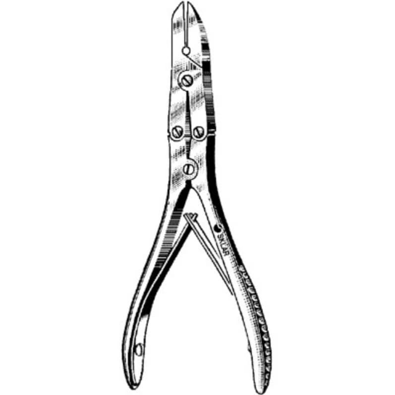 Sklar Instruments Kleinert Bone Cutting Forceps, 6 inch - Forcep Bone Cutting 6" - Image 1