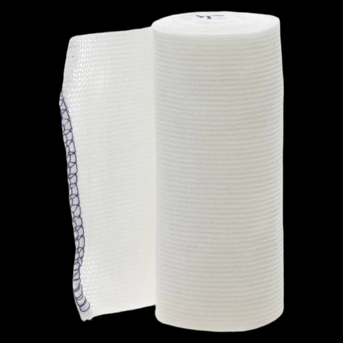 Medline Swift-Wrap Bandage, Cotton/Polyester/Elastic, 4" x 5 yd, White, Sterile, 20/Case - Bandg SwiftWrap Wht Velc LF ST - Image 1