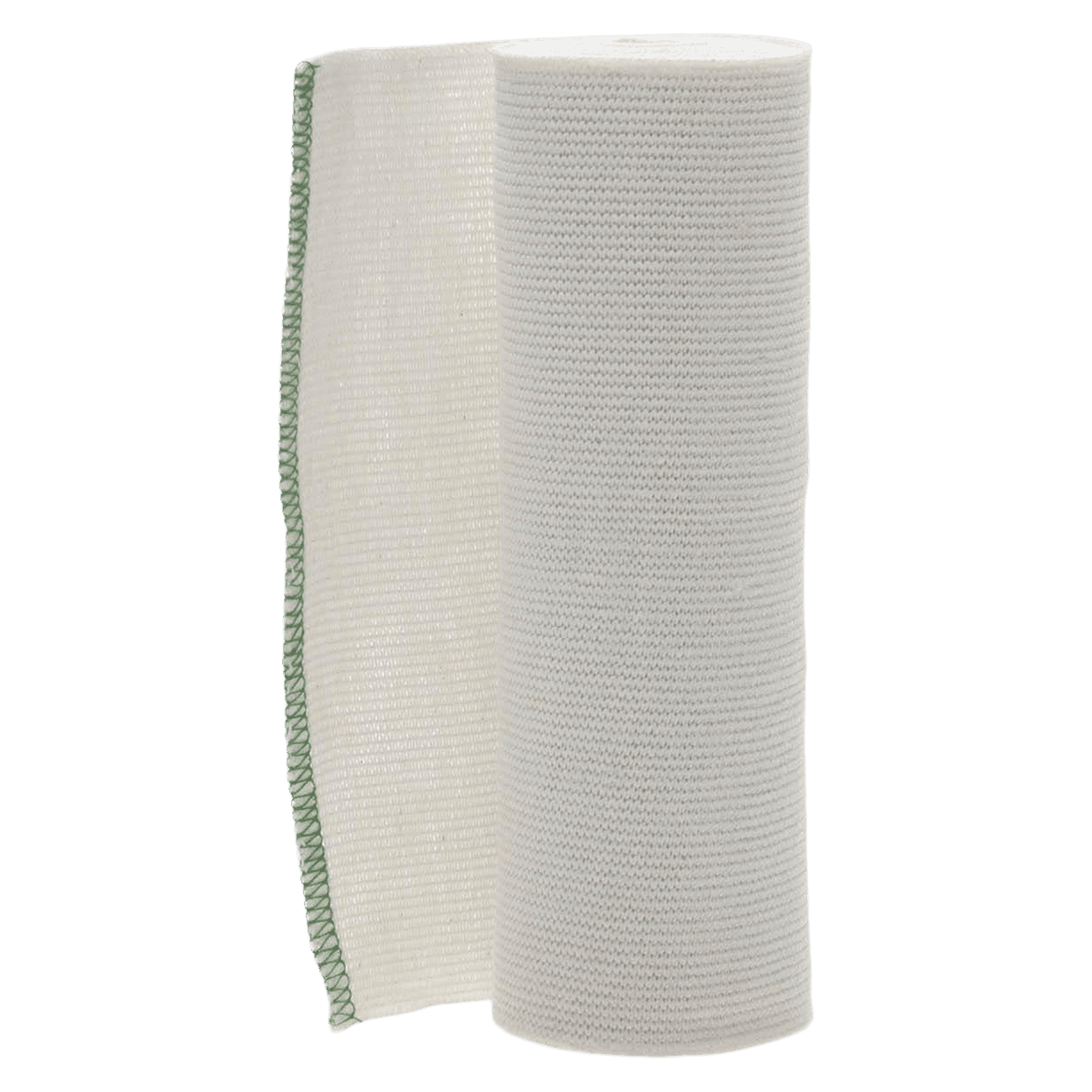 Medline Swift-Wrap Bandage, Cotton/Polyester/Elastic, 6" x 5 yd, White, Sterile, 20/Case - Bandg SwiftWrap Wht Velc LF ST - Image 1