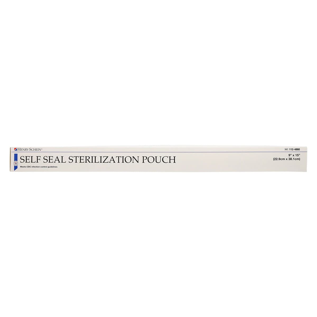 SelfSeal Sterilization Pouches, 9 in x 15 in, Blue/White, Dual Indicators, 100/Box thumbnail 3