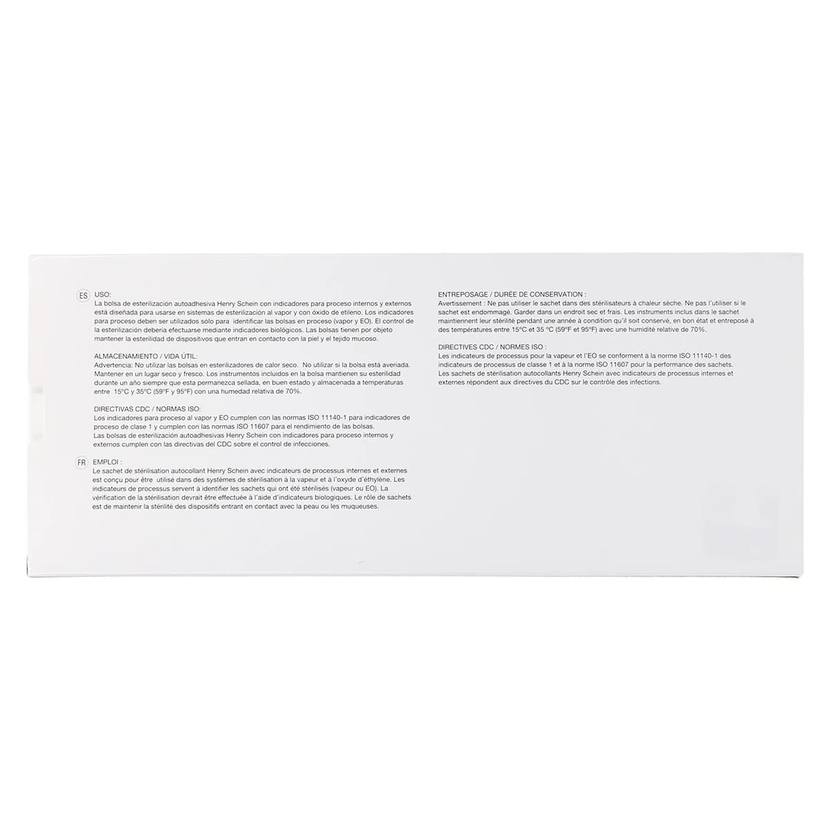 SelfSeal Sterilization Pouches, 5.25 in x 12 in, Blue/White, Latex Free, 200/Bx thumbnail 7