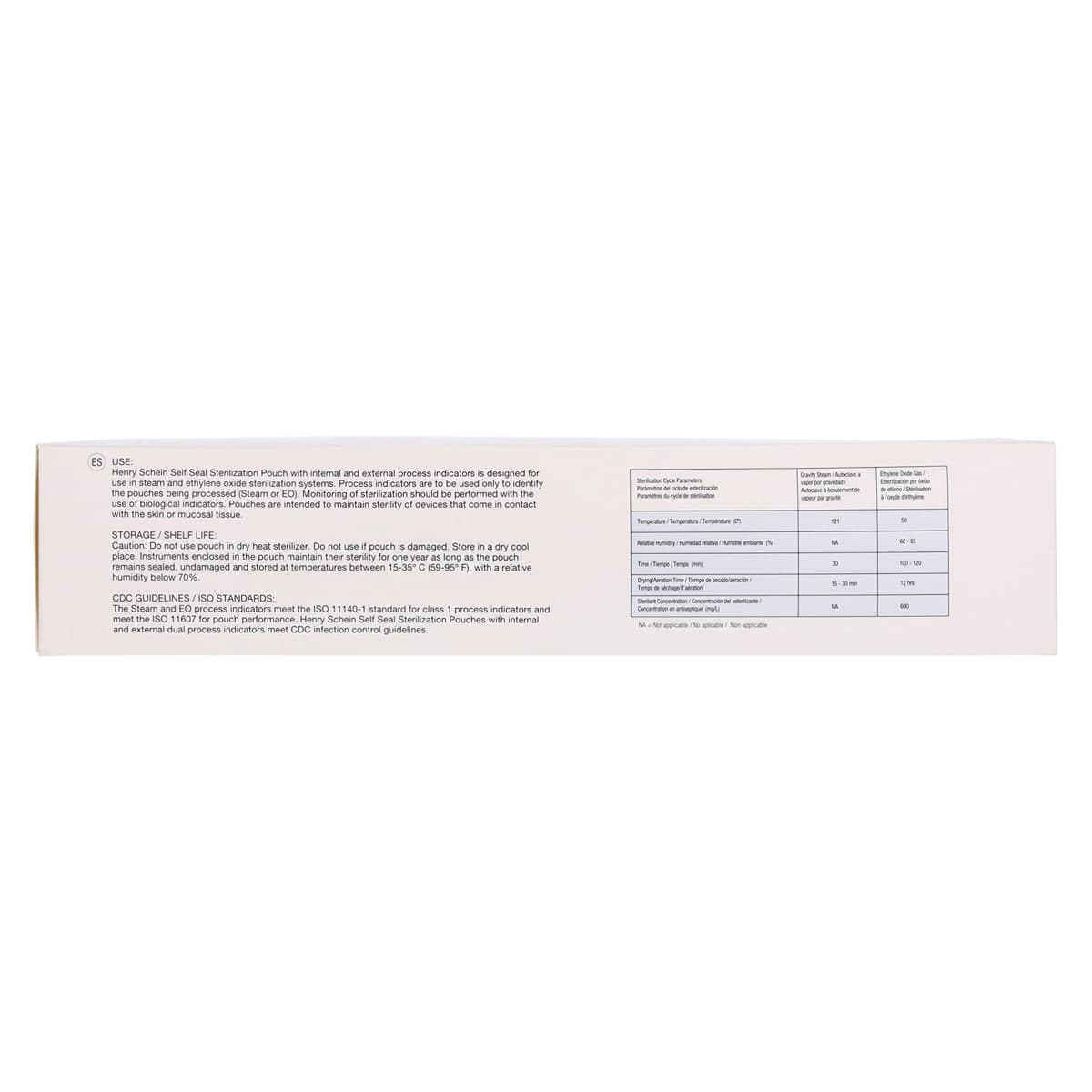 SelfSeal Sterilization Pouches, 4.25 in x 11 in, Blue/White, Latex Free, 200/Box thumbnail 6