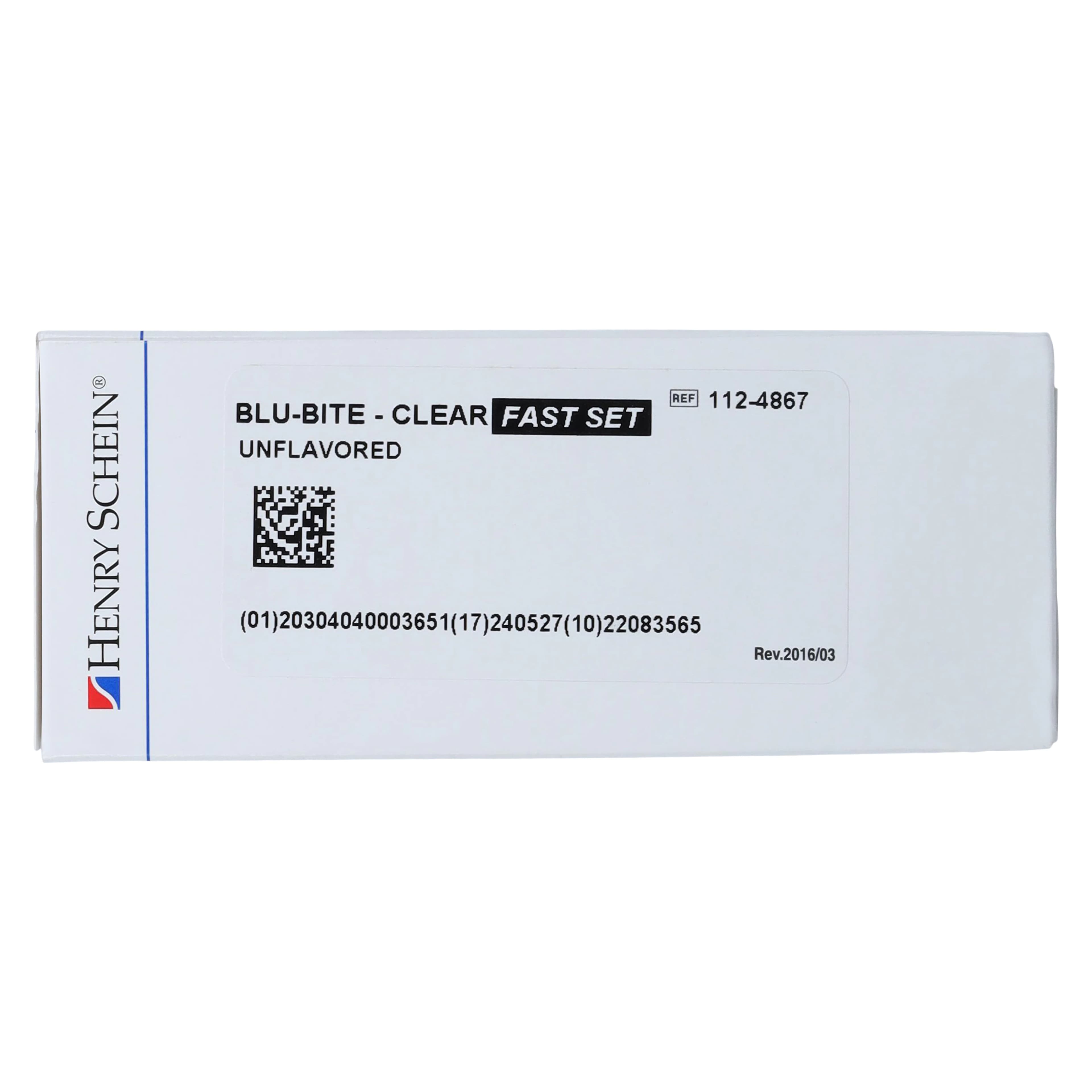 Blu-Bite Clear Bite Registration, Fast Set, Unflavored, 2/Box thumbnail 12
