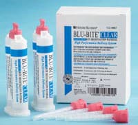 Blu-Bite Clear Bite Registration, Fast Set, Unflavored, 2/Box thumbnail 2