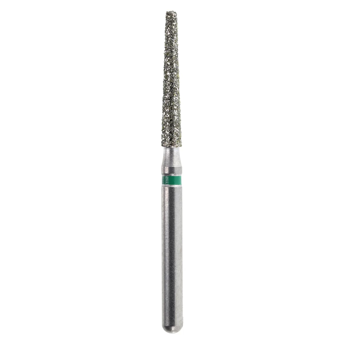 HSI Flat End Taper FG Diamond Burs, Single Use, Coarse, 25/Box, 848-016C - HSI Flat End Taper FG Diamond Burs, Single Use - Image 1