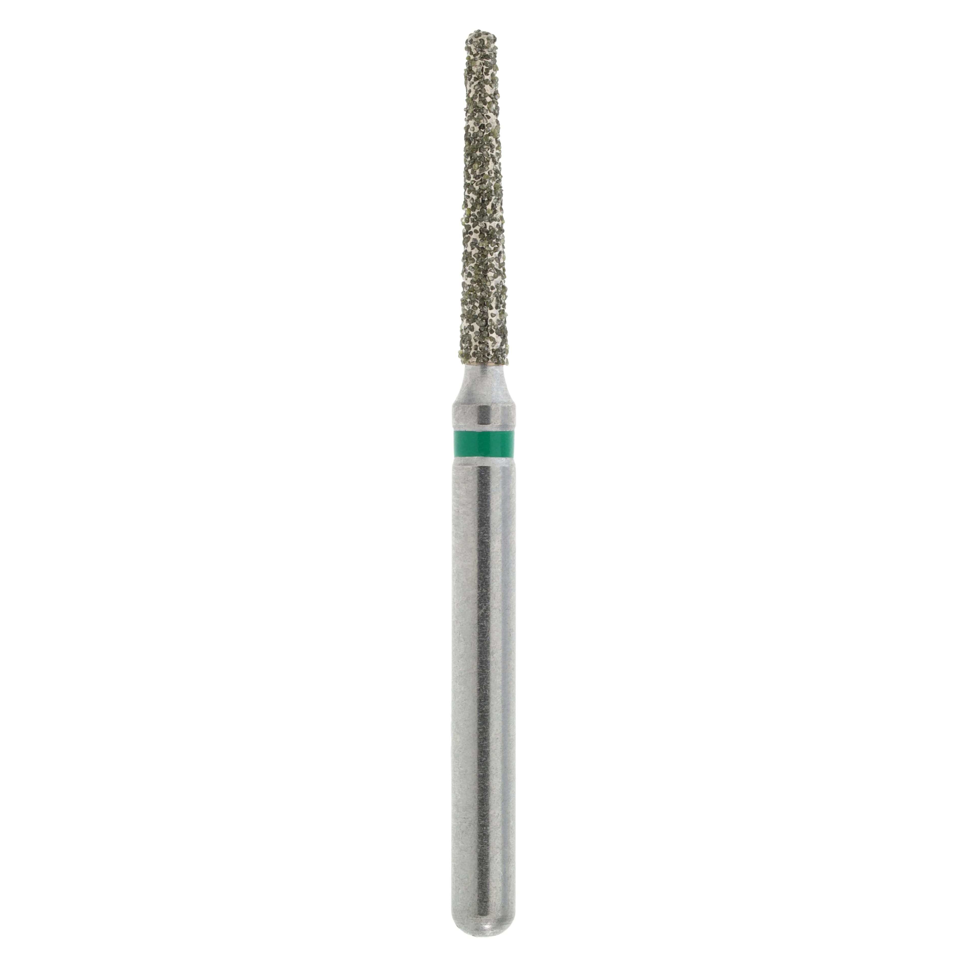 HSI Round End Taper FG Diamond Burs, Single Use, Coarse, 856-012C, 25/Box - HSI Round End Taper FG Diamond Burs, Single Use - Image 1
