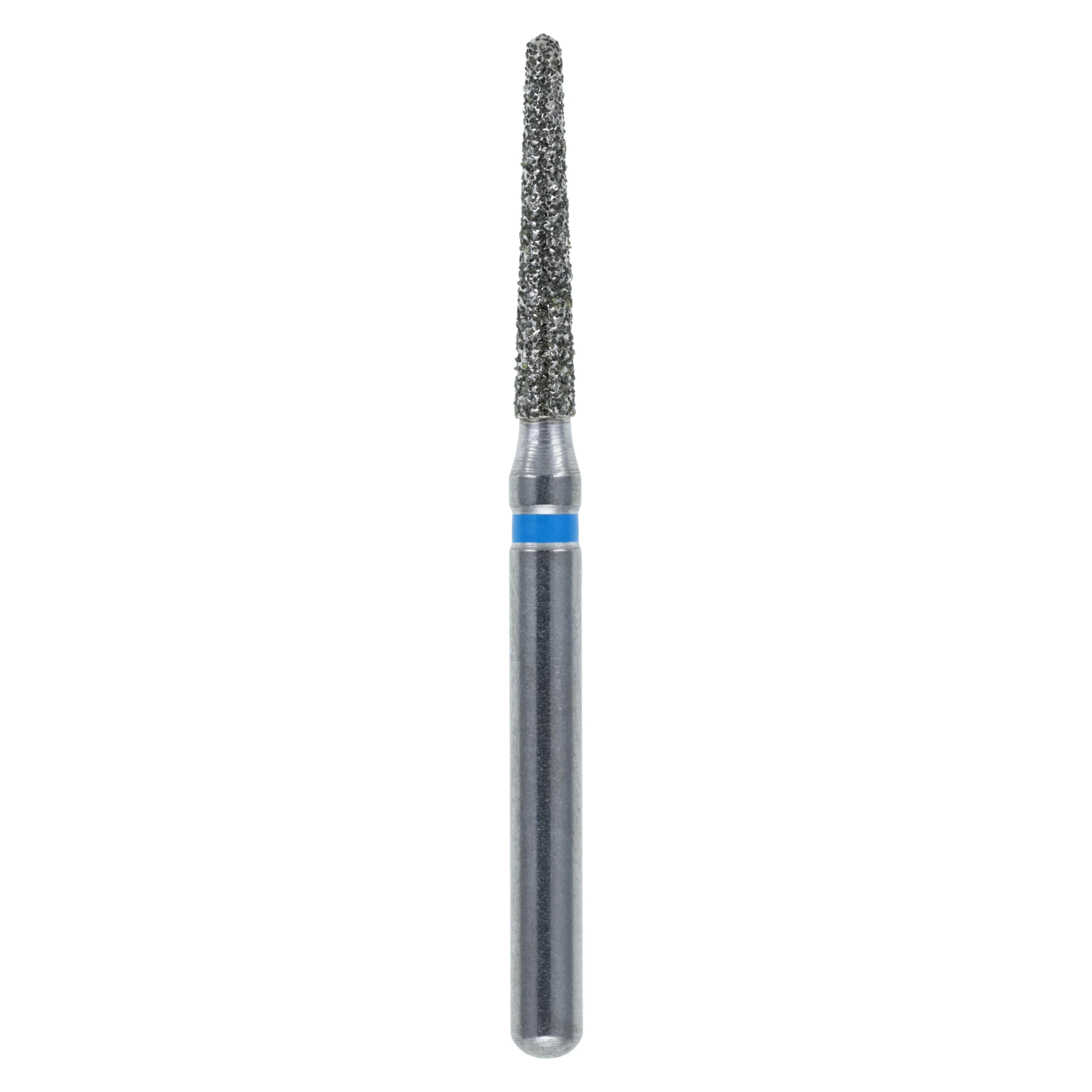 HSI Round End Taper FG Diamond Burs, Single Use, Medium, 856-014M, 25/Box thumbnail 2