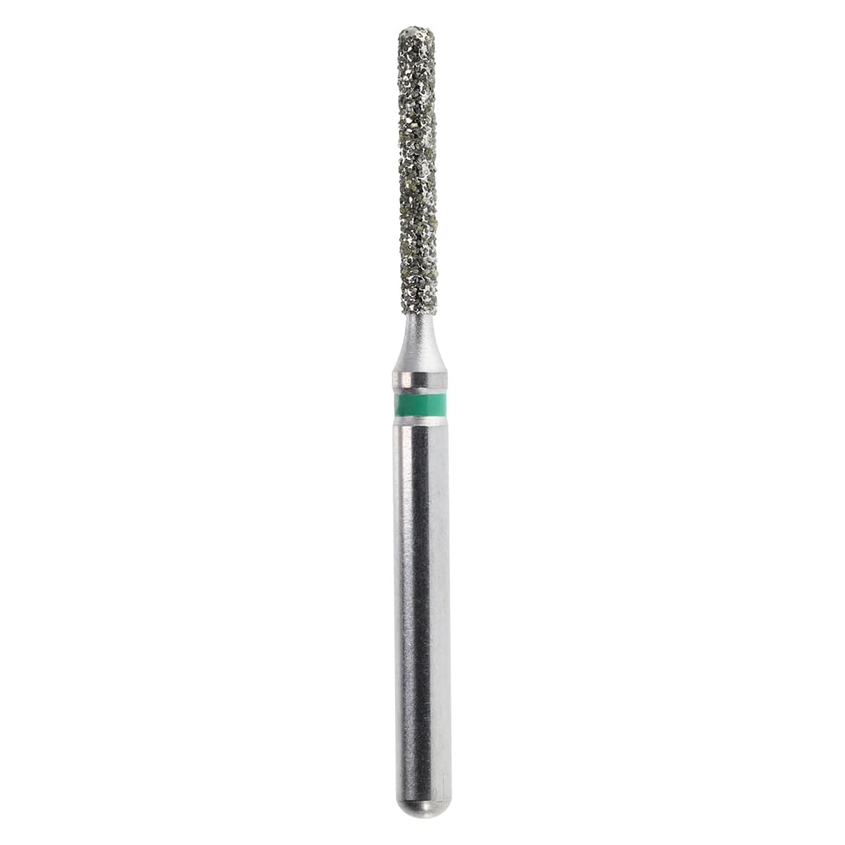 HSI Round End Cylinder FG Diamond Burs, Single Use, Coarse, 881-009C, 25/Box - HSI Round End Cylinder FG Diamond Burs, Single Use - Image 1