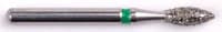 Diamond FG 368-018C Friction Grip Coarse Egg/Football Bur, 4.5 mm, 5/Pk - Diamond FG 368-018C - Image 1