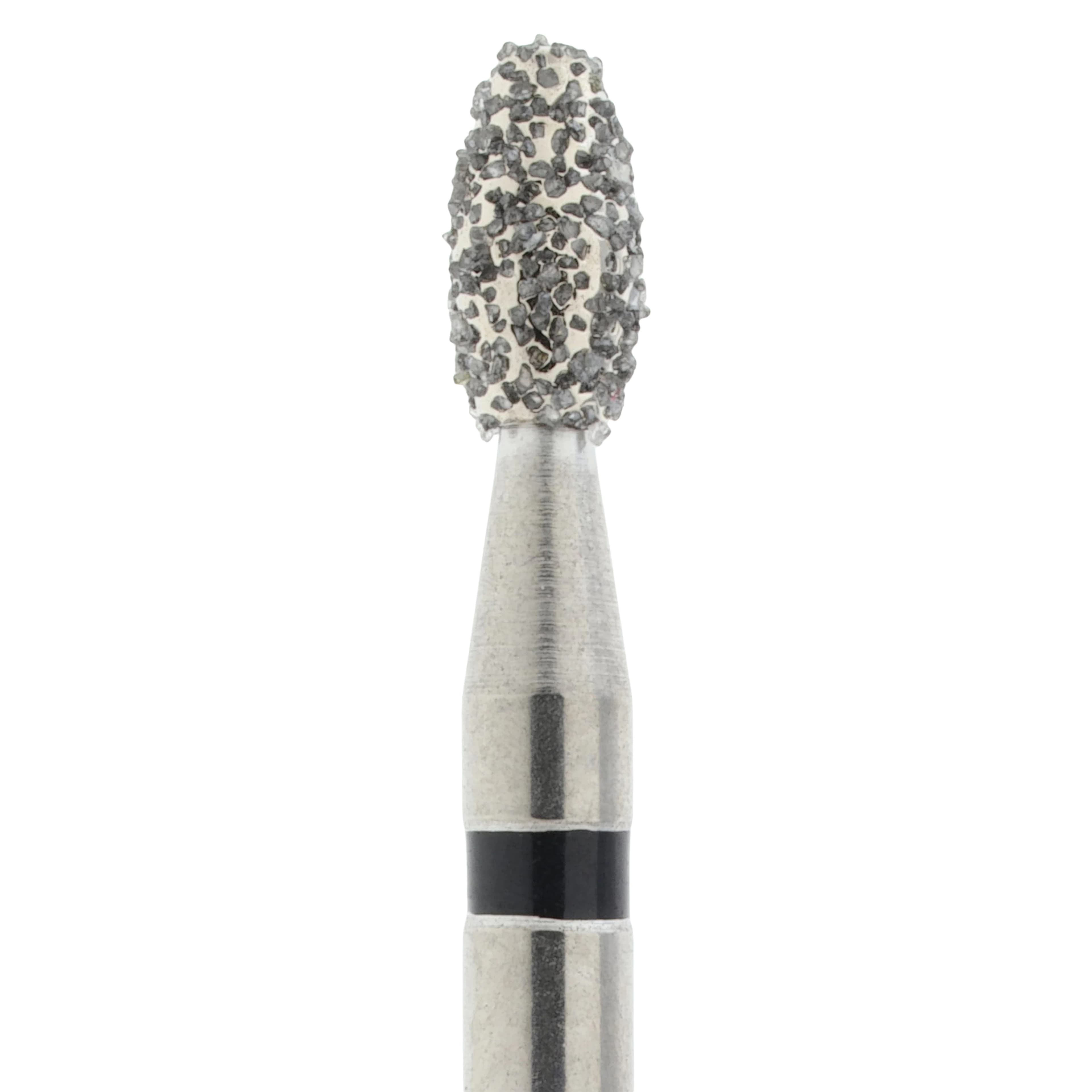Diamond FG 379-018SC Friction Grip Super Coarse Egg/Football Bur, 3.6 mm, 5/Package thumbnail 4