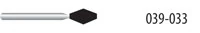 Diamond FG 811-033C Barrel Bur, Friction Grip, Coarse, 5.5 mm, 5/Pk thumbnail 2