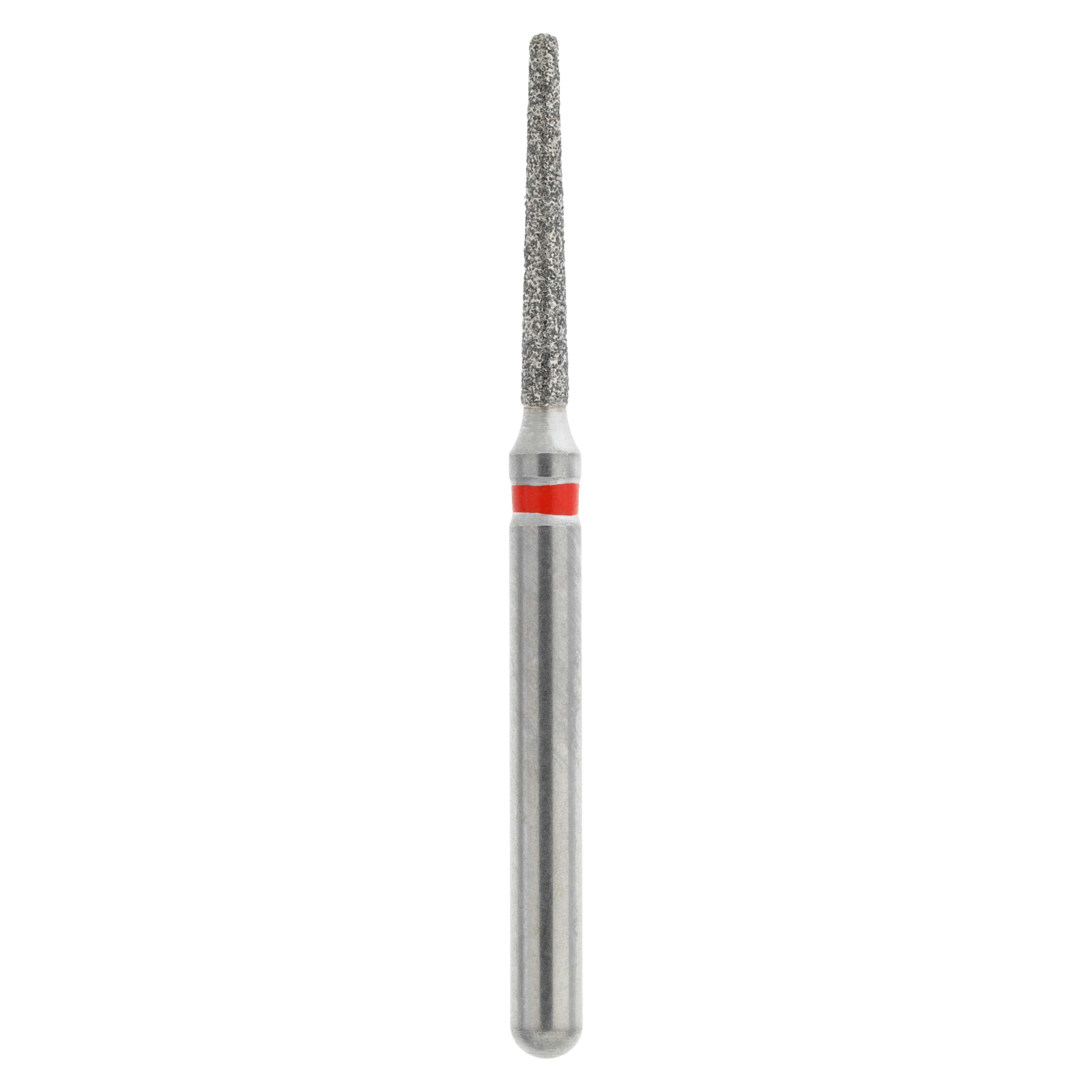 Diamond FG 856-012F Round End Taper Friction Grip Bur, Fine, 8.0 mm, 5/Package - Diamond FG 856-012F - Image 1