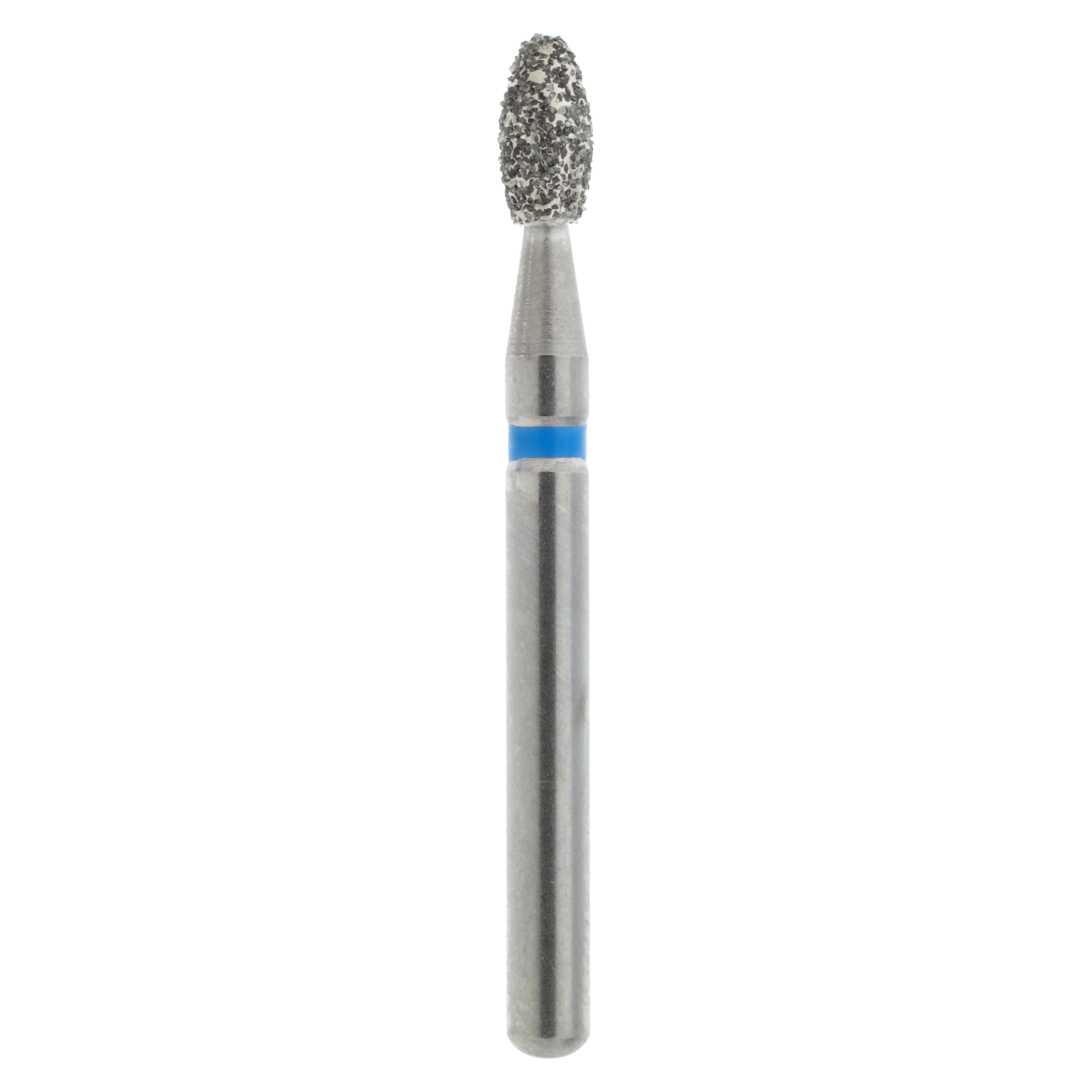 Diamond FG 379-018M Friction Grip Medium Egg/Football Bur, 3.6 mm, 5/Package - Diamond FG 379-018M - Image 1