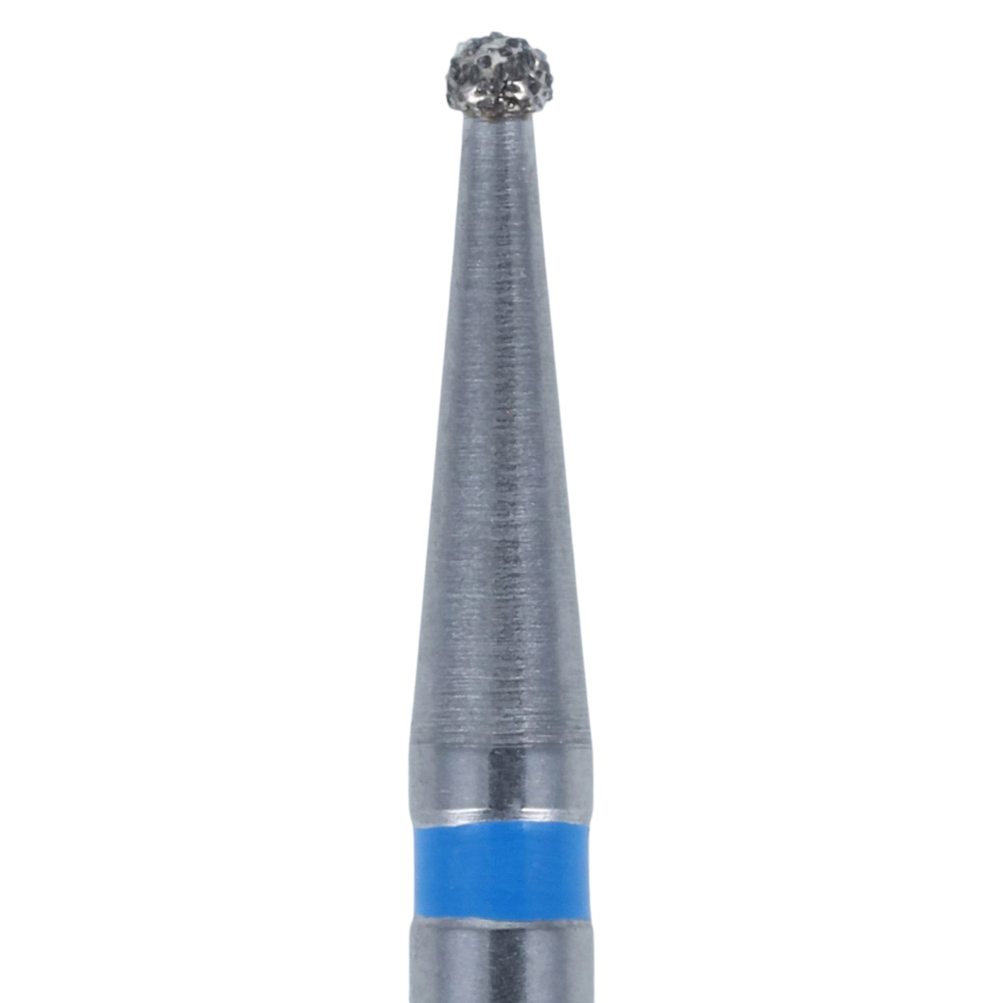 Diamond FG 801-010M Round Bur, Friction Grip, Medium, 10.0 mm, 5/Package thumbnail 4