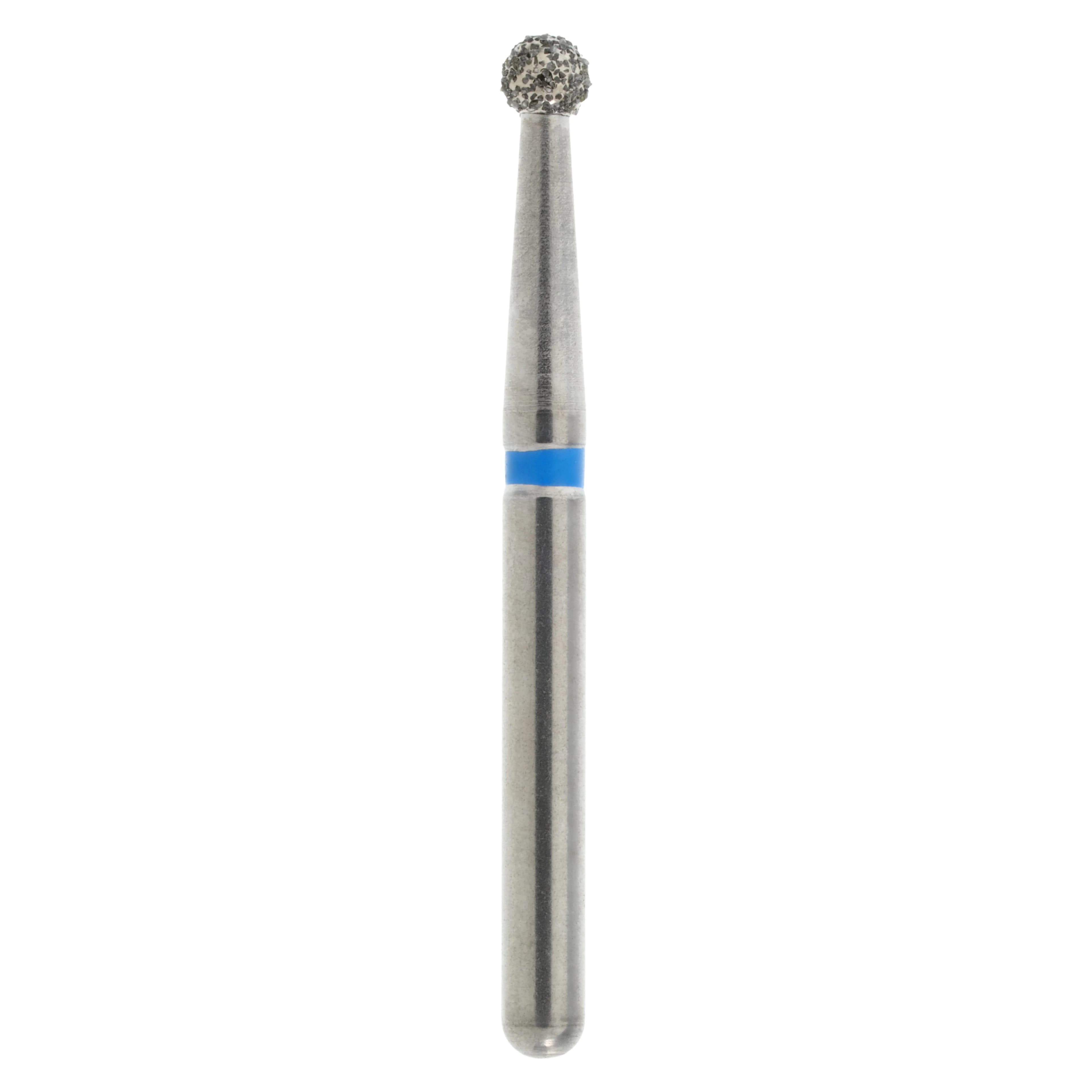 Diamond FG 801-016M Round Bur, Friction Grip, Medium, 1.6 mm, 5/Package - Diamond FG 801-016M - Image 1