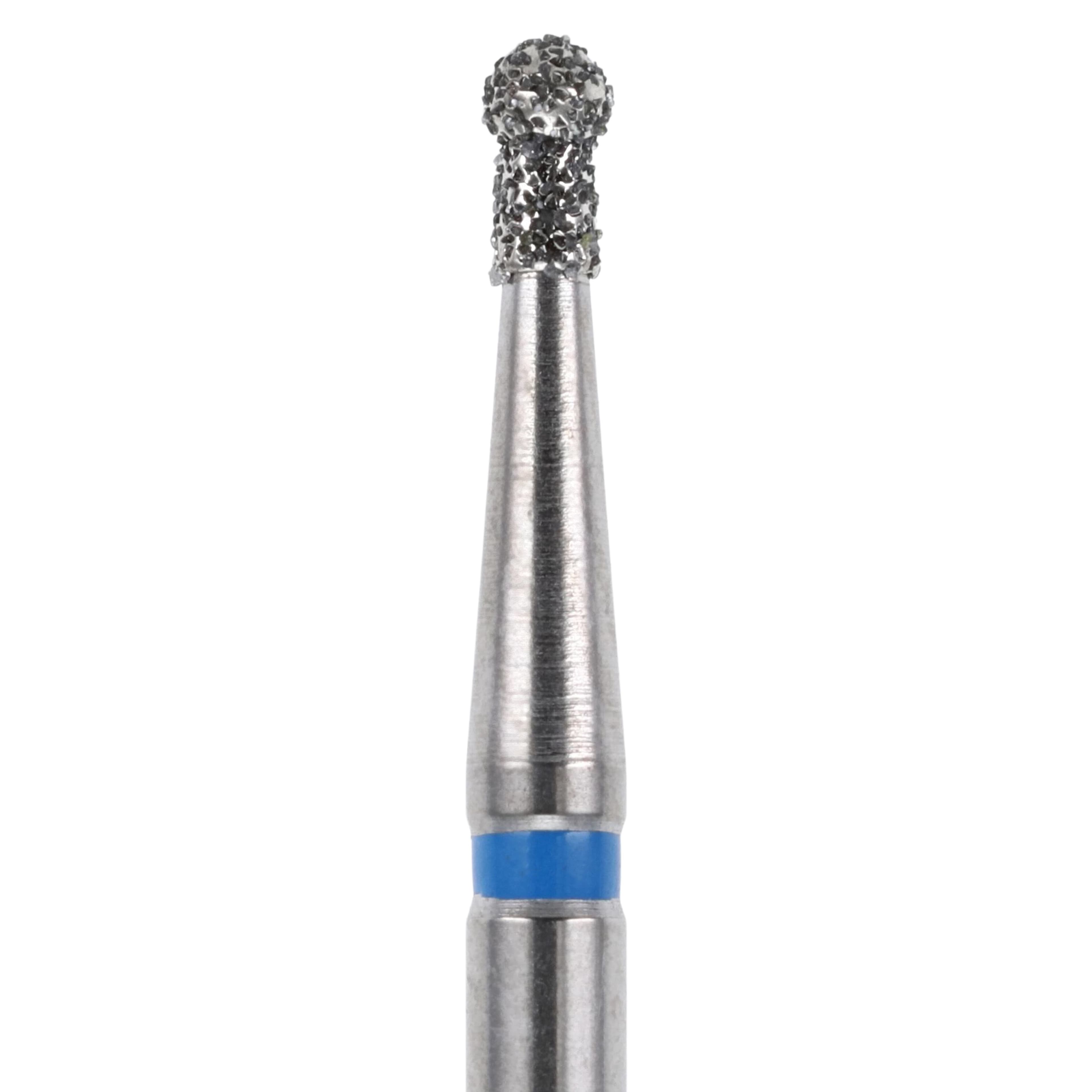 Diamond FG 802-012M Friction Grip Medium Round + Neck Bur, 2.5 mm, 5/Pack thumbnail 4