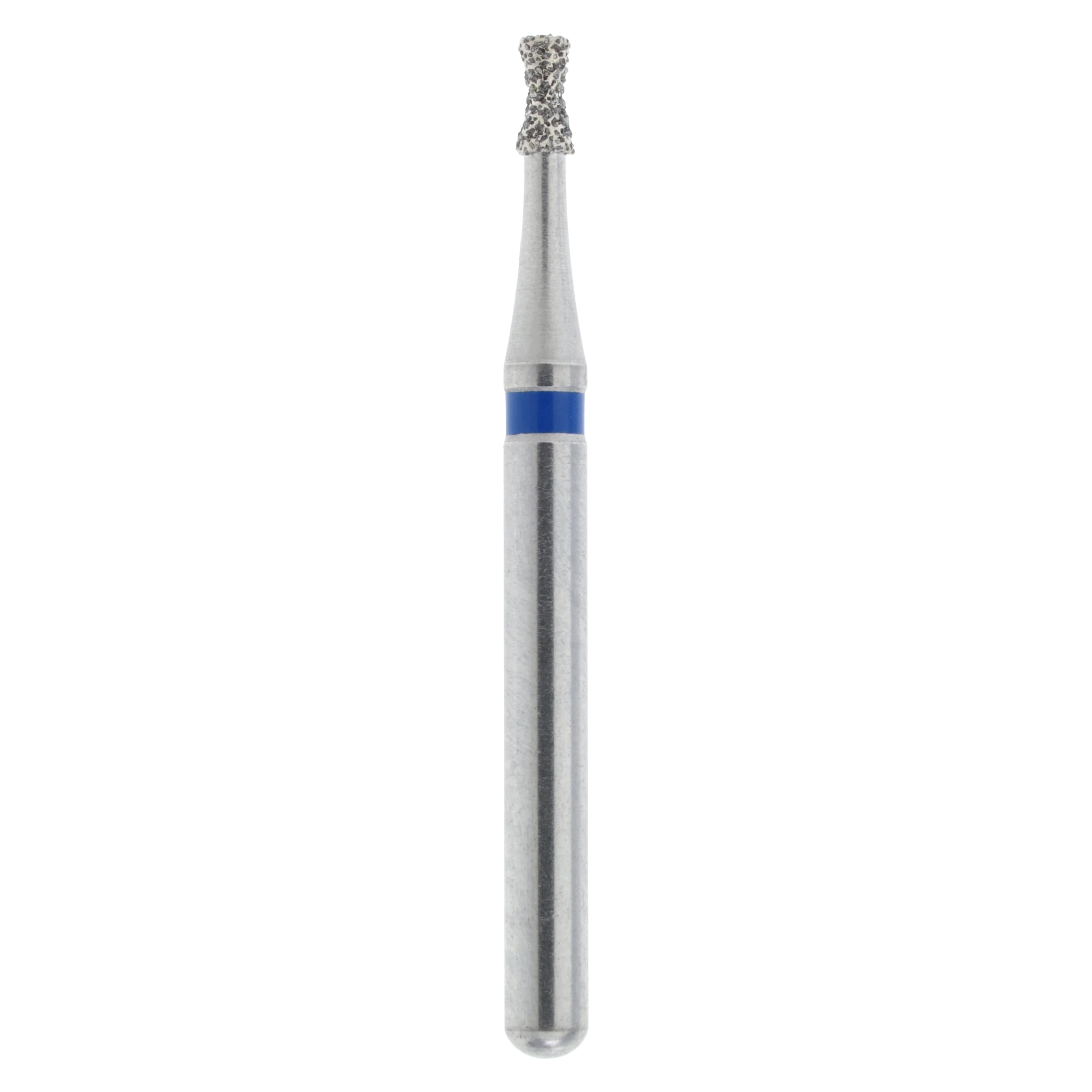 Diamond FG 813-010M Double Inverted Cone Friction Grip Bur, 1.5 mm, Medium, 5/Package - Diamond FG 813-010M - Image 1