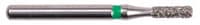 Diamond FG 835-012C Friction Grip Coarse Flat End Cylinder Bur, 4.0 mm, 5/Package - Diamond FG 835-012C - Image 1