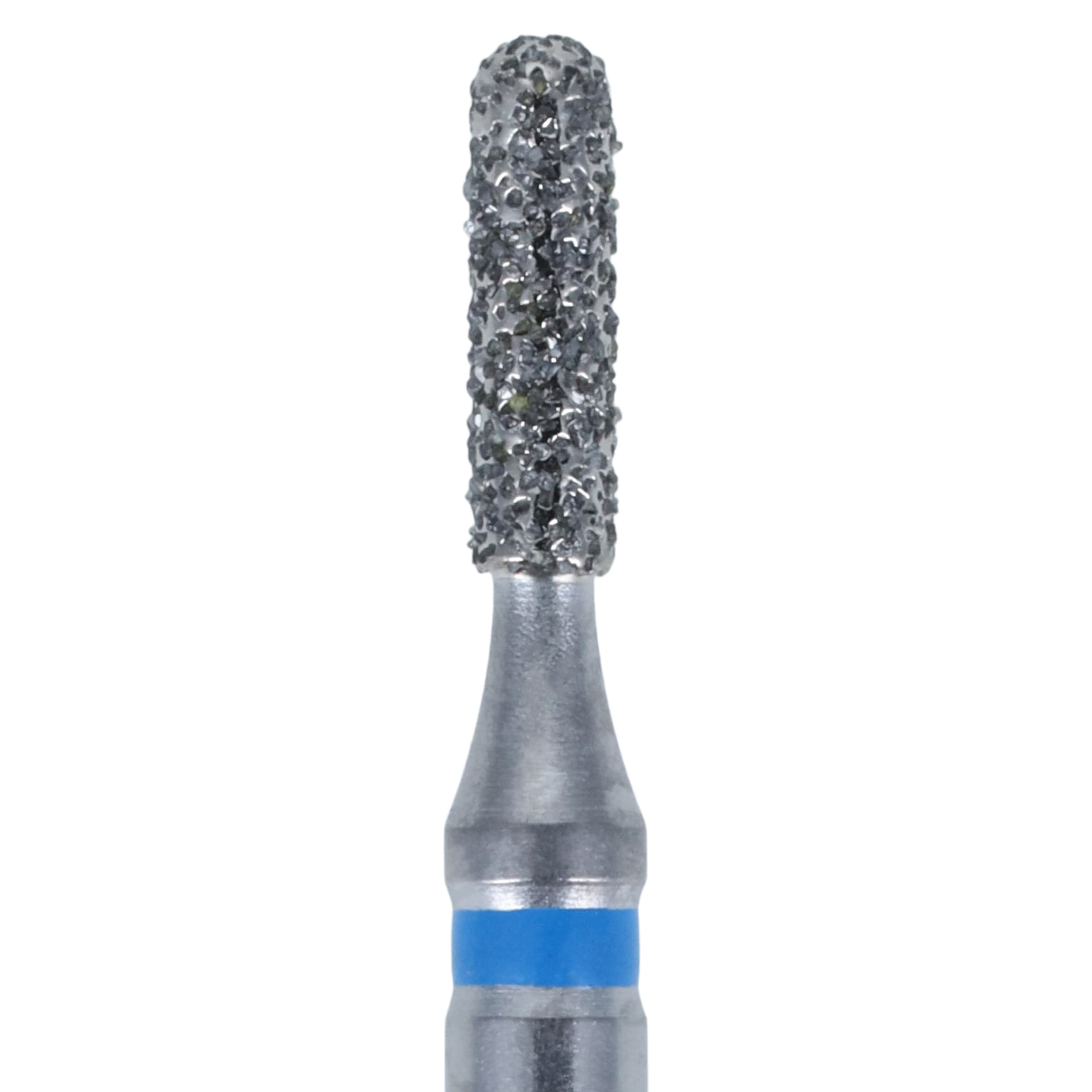 Diamond FG 838-012M Round End Cylinder Friction Grip Bur, Medium, 4.0 mm, 5/Pack thumbnail 4