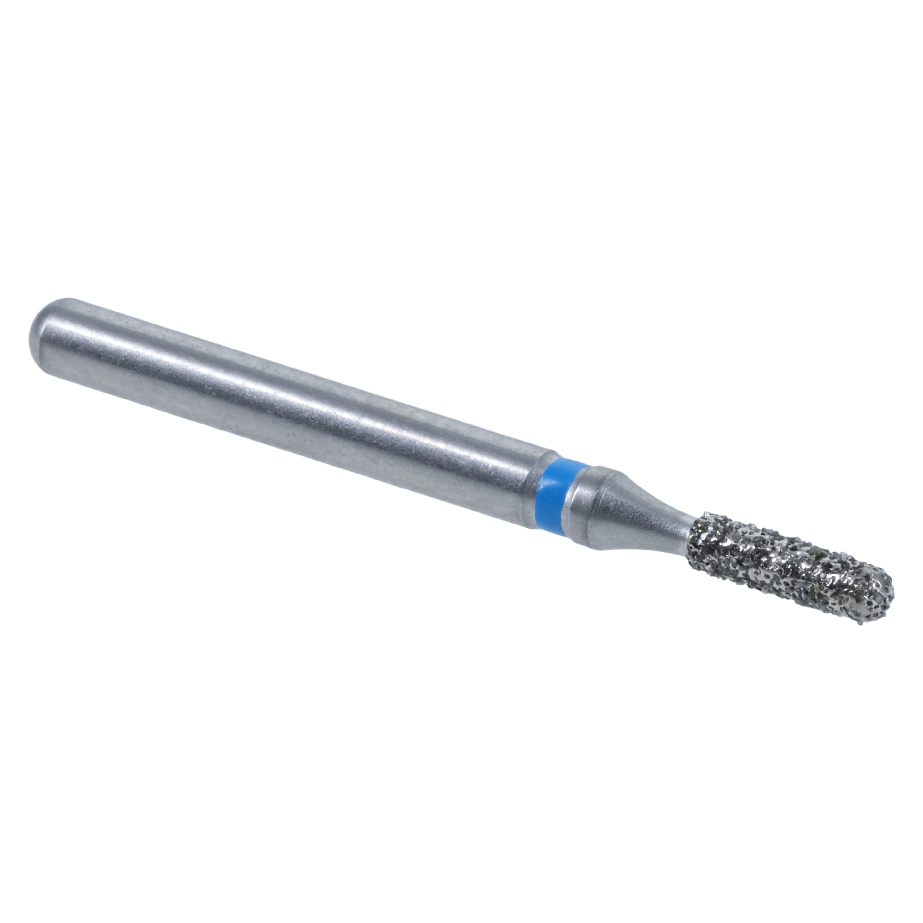 Diamond FG 838-012M Round End Cylinder Friction Grip Bur, Medium, 4.0 mm, 5/Pack thumbnail 3