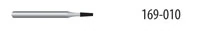 Diamond FG 845-010M Friction Grip Medium Flat End Taper Bur, 4.0 mm, 5/Package thumbnail 2