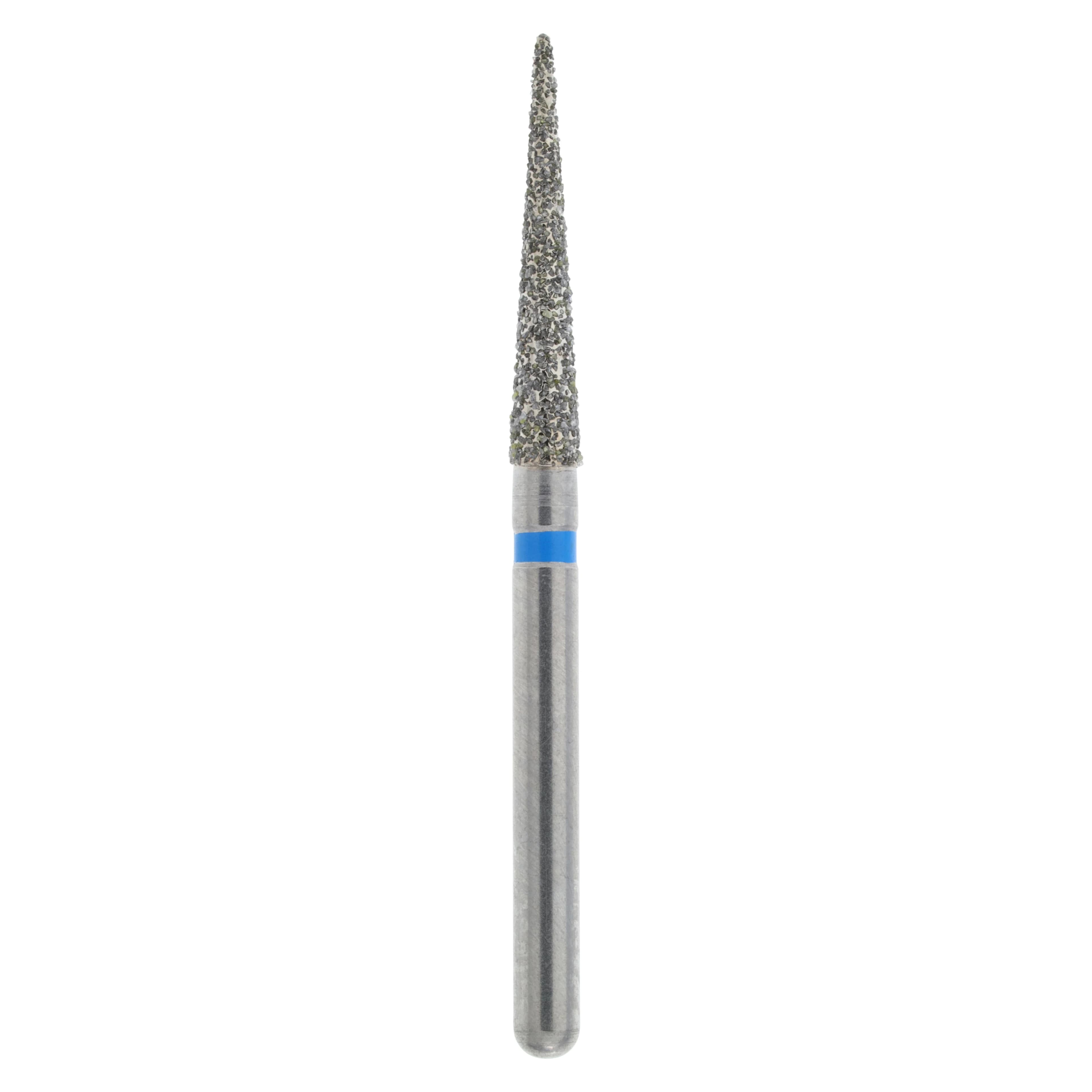 Diamond FG 859-018M Friction Grip Medium Needle Bur, 10.0 mm, 5/Package - Diamond FG 859-018M - Image 1