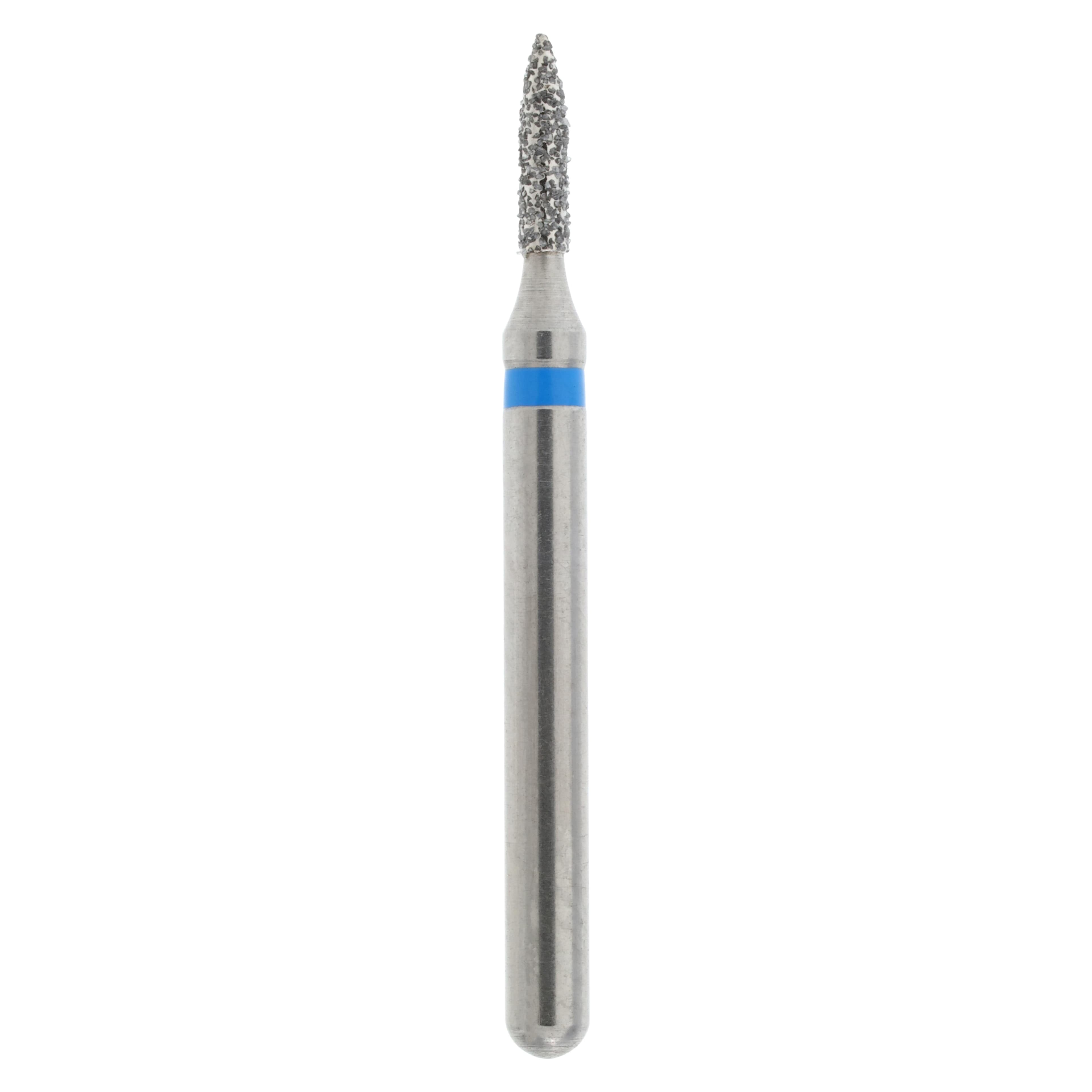 Diamond FG 860-010M, Friction Grip Medium Flame, 4.0 mm, 5/Package thumbnail 2