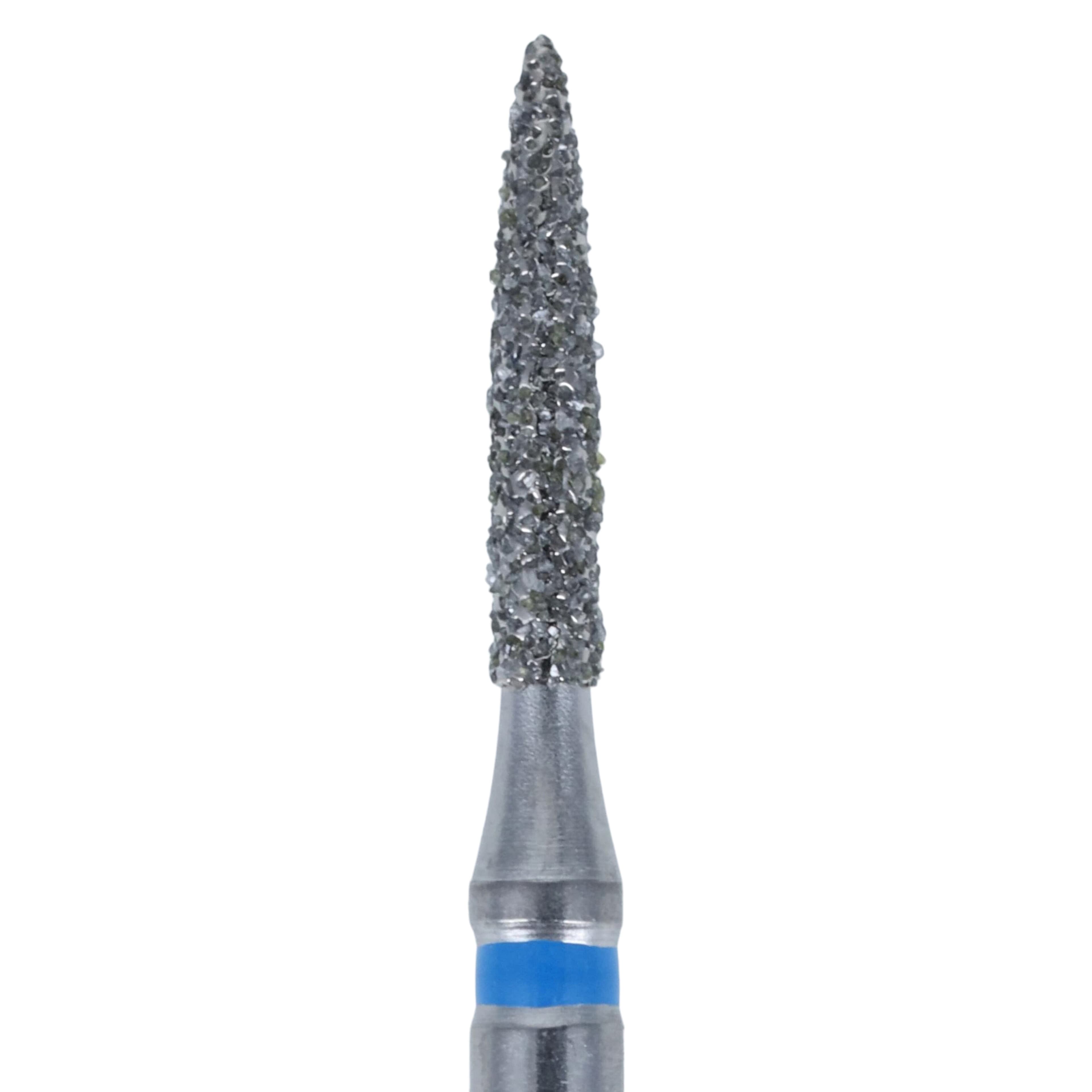 Diamond FG 861-012M Friction Grip Medium Flame Bur, 5.0 mm, 5/Package thumbnail 4