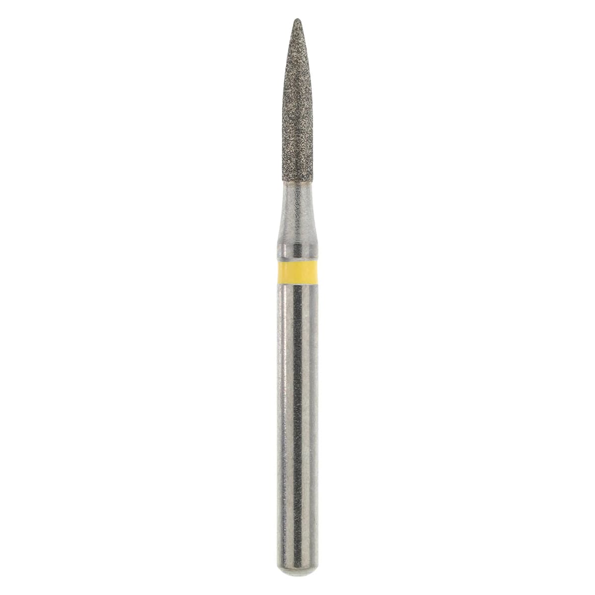 Diamond FG 861-014SF Flame Bur, Friction Grip, Extra Fine, 6.0 mm, 5/Pack - Diamond FG 861-014SF - Image 1