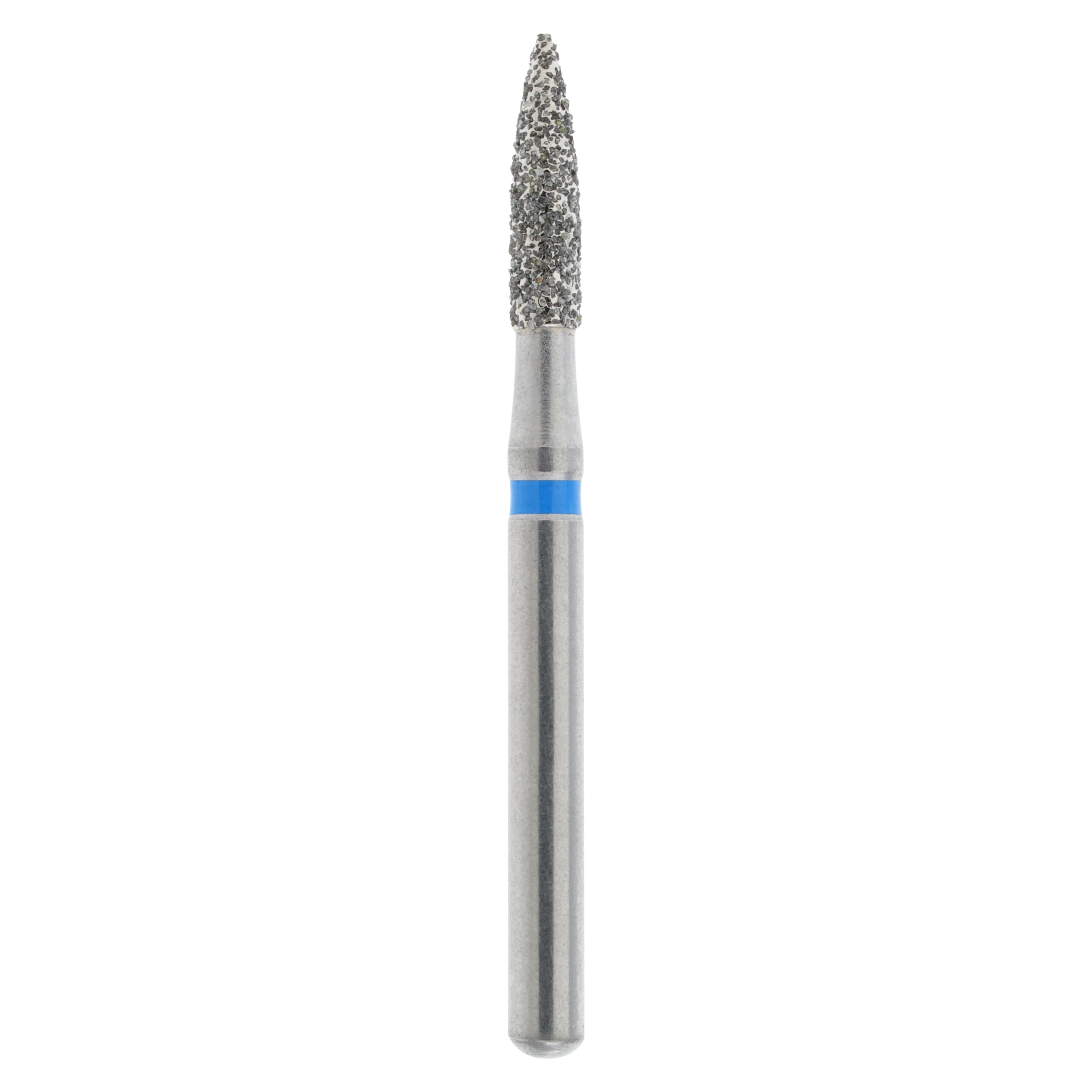 Diamond FG 861-016M Friction Grip Medium Flame Bur, 6.0 mm, 5/Package thumbnail 2