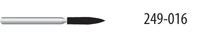Diamond FG 862-016M, Friction Grip Medium Flame, 8.0 mm, 5/Package thumbnail 2