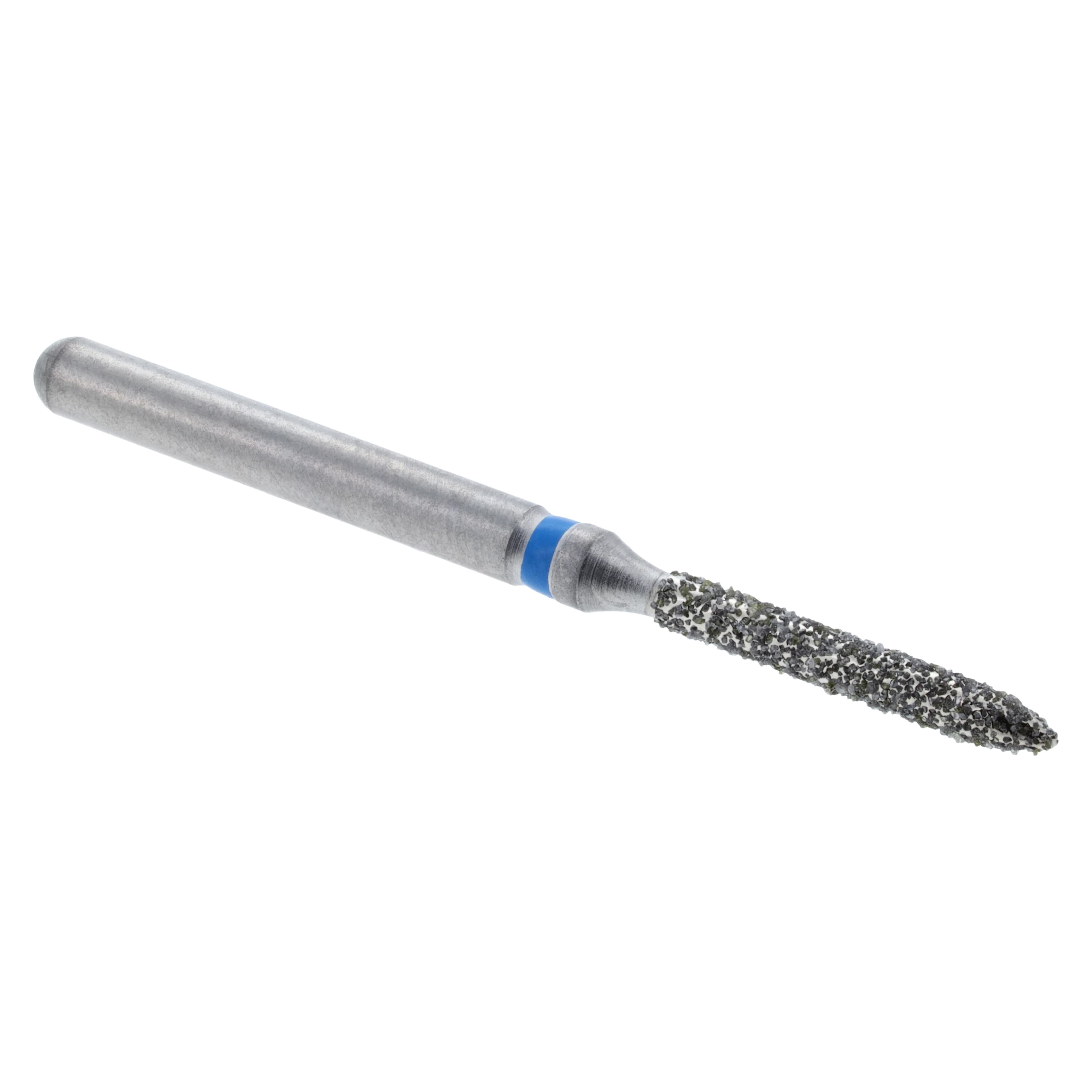 Diamond FG 878-012M Beveled Cylinder Friction Grip Diamond Bur, Medium, 8.0 mm, 5/Pk thumbnail 3