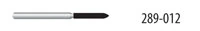 Diamond FG 878-012M Beveled Cylinder Friction Grip Diamond Bur, Medium, 8.0 mm, 5/Pk - Diamond FG 878-012M - Image 1