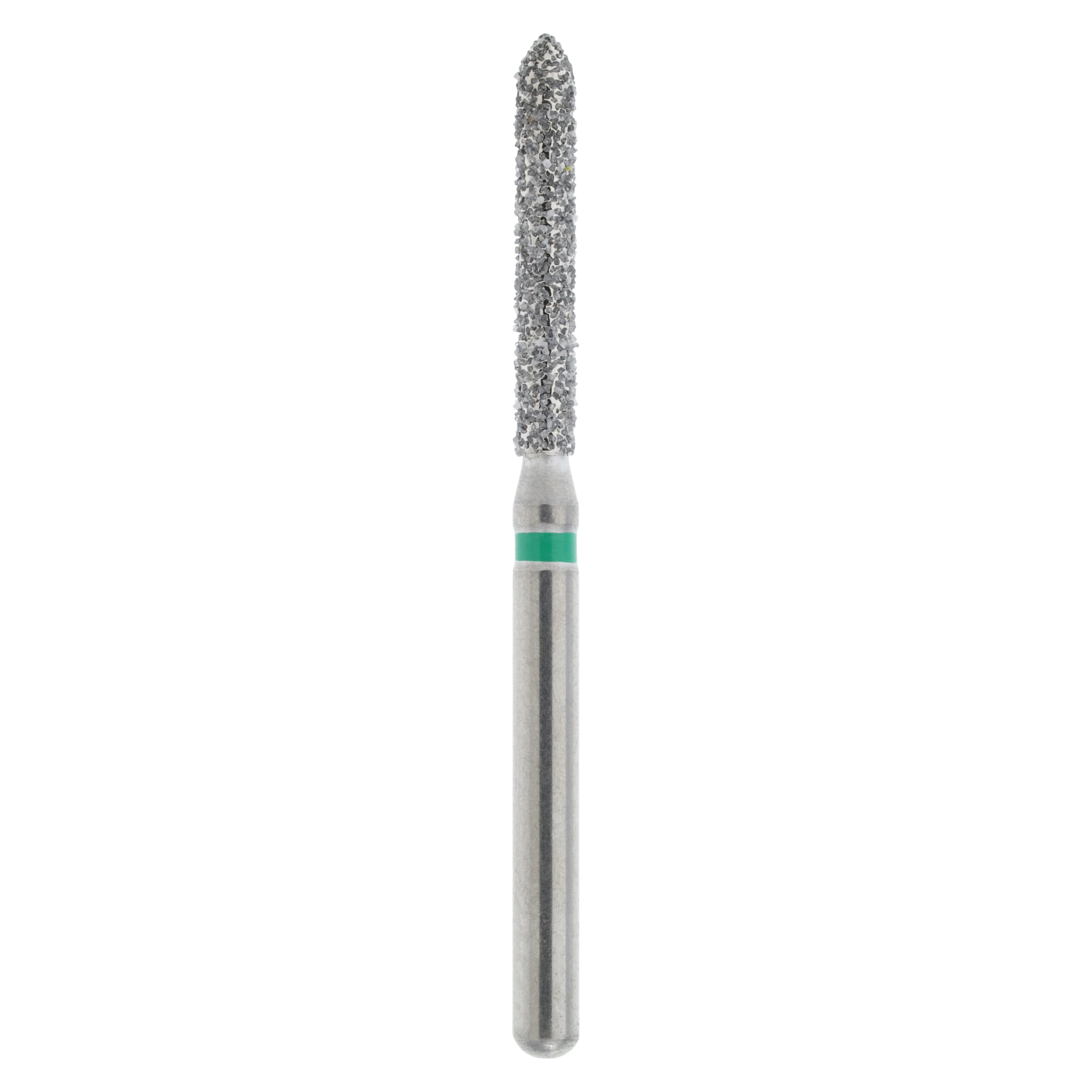 Diamond FG 879-014C Beveled Cylinder Friction Grip Coarse Bur, 10.0 mm, 5/Package - Diamond FG 879-014C - Image 1