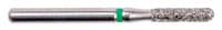 Diamond FG 880-014C Round End Cylinder Friction Grip Bur, Coarse, 6.0 mm, 5/Package - Diamond FG 880-014C - Image 1