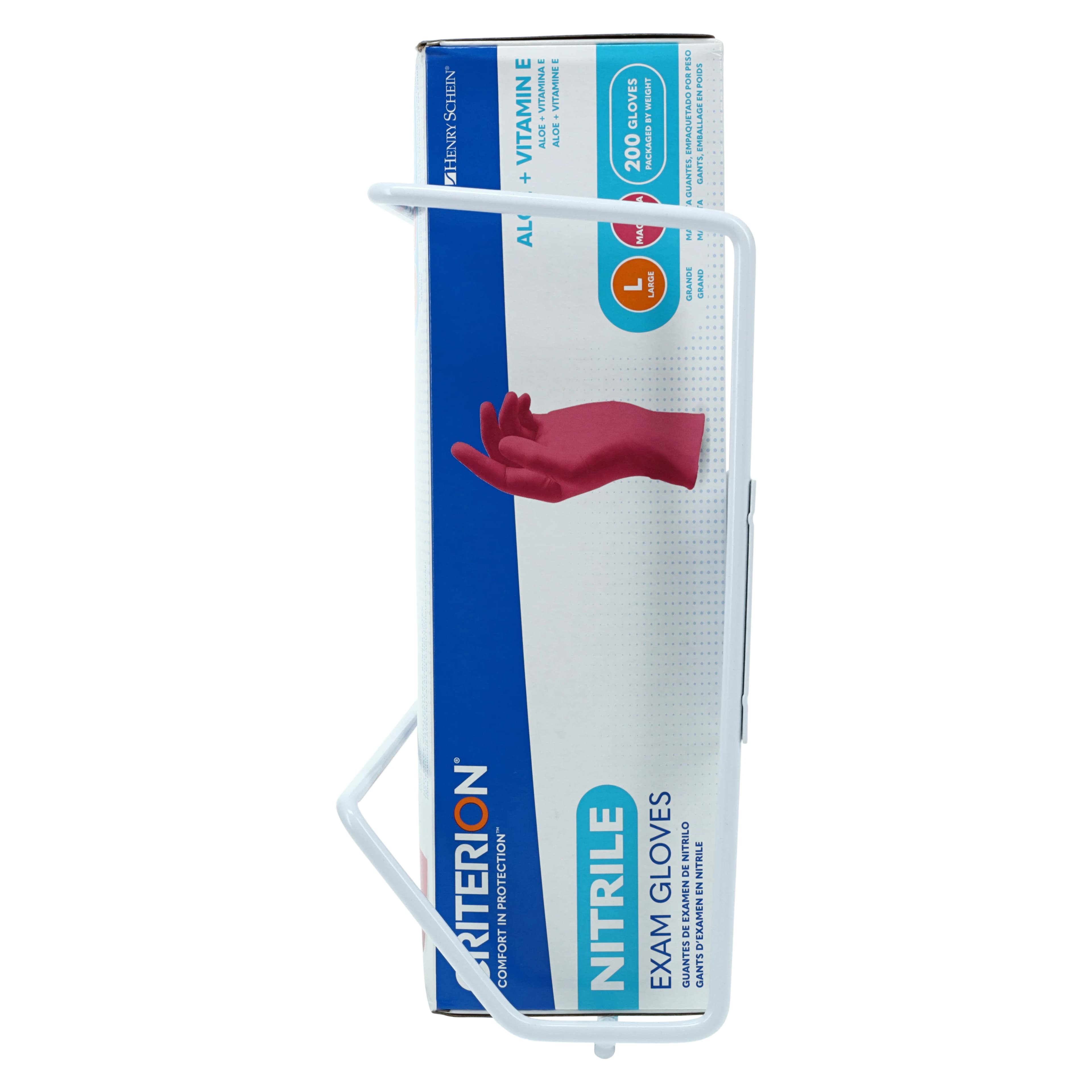 Maxi-Dispenz Wire Glove Box Dispenser, Double Horizontal, Steel Wire, Wall-Mount thumbnail 8