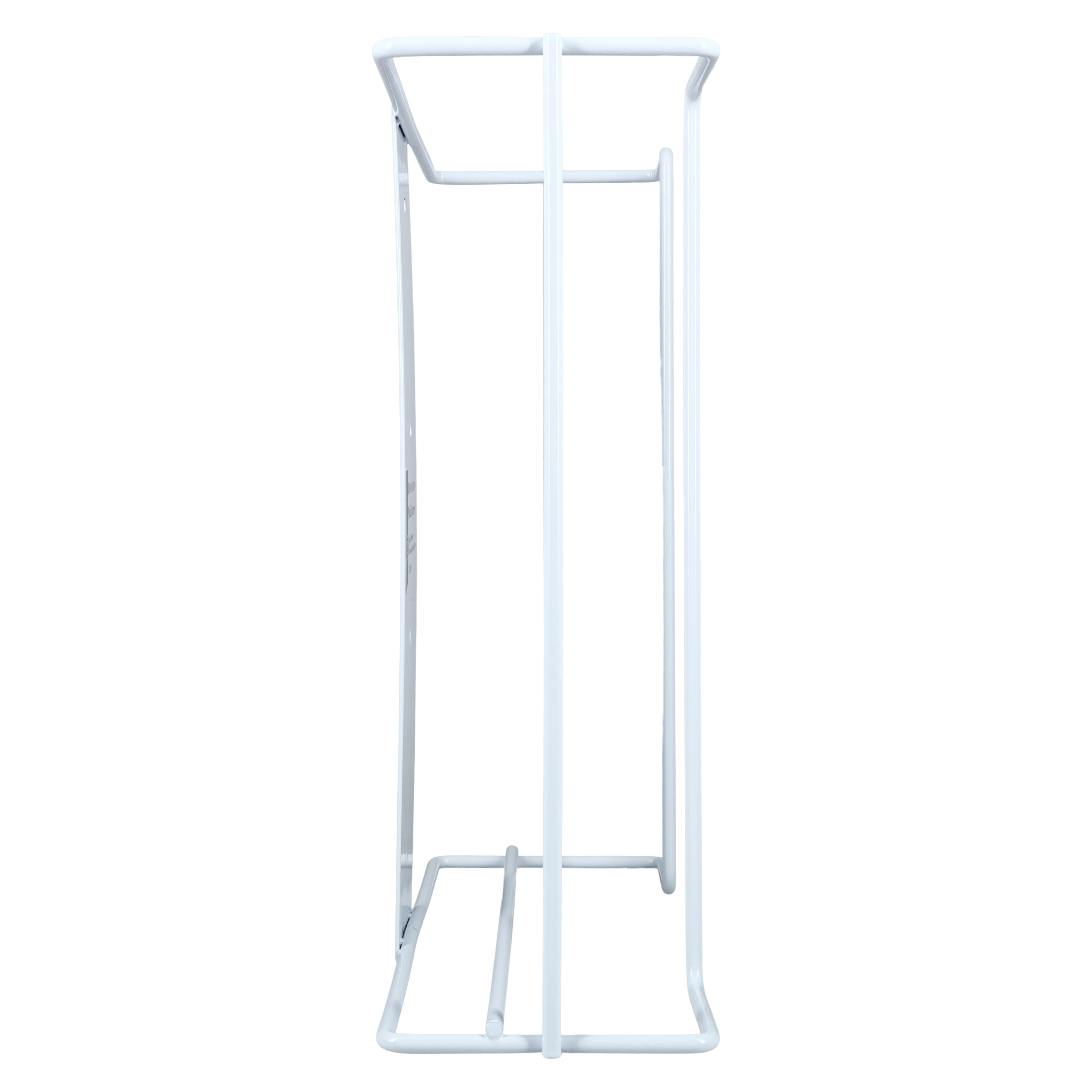 Maxi-Dispenz Wire Glove Box Dispenser, Double Vertical, Steel Wire Frame with White Powder Finish thumbnail 4