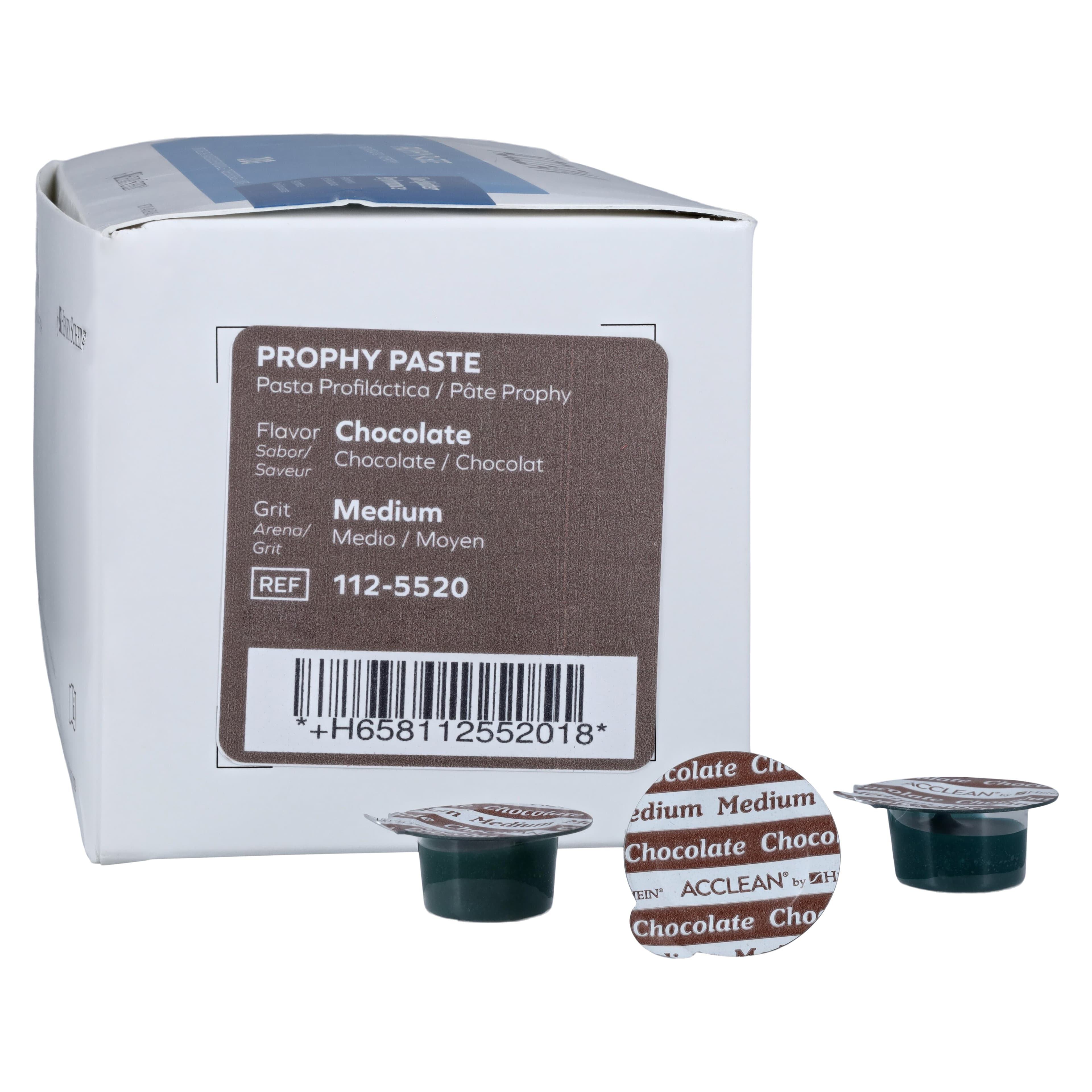 Acclean Prophy Paste Medium, Chocolate, 1.23% APF, Unit Dose Cups, 200/Box thumbnail 4