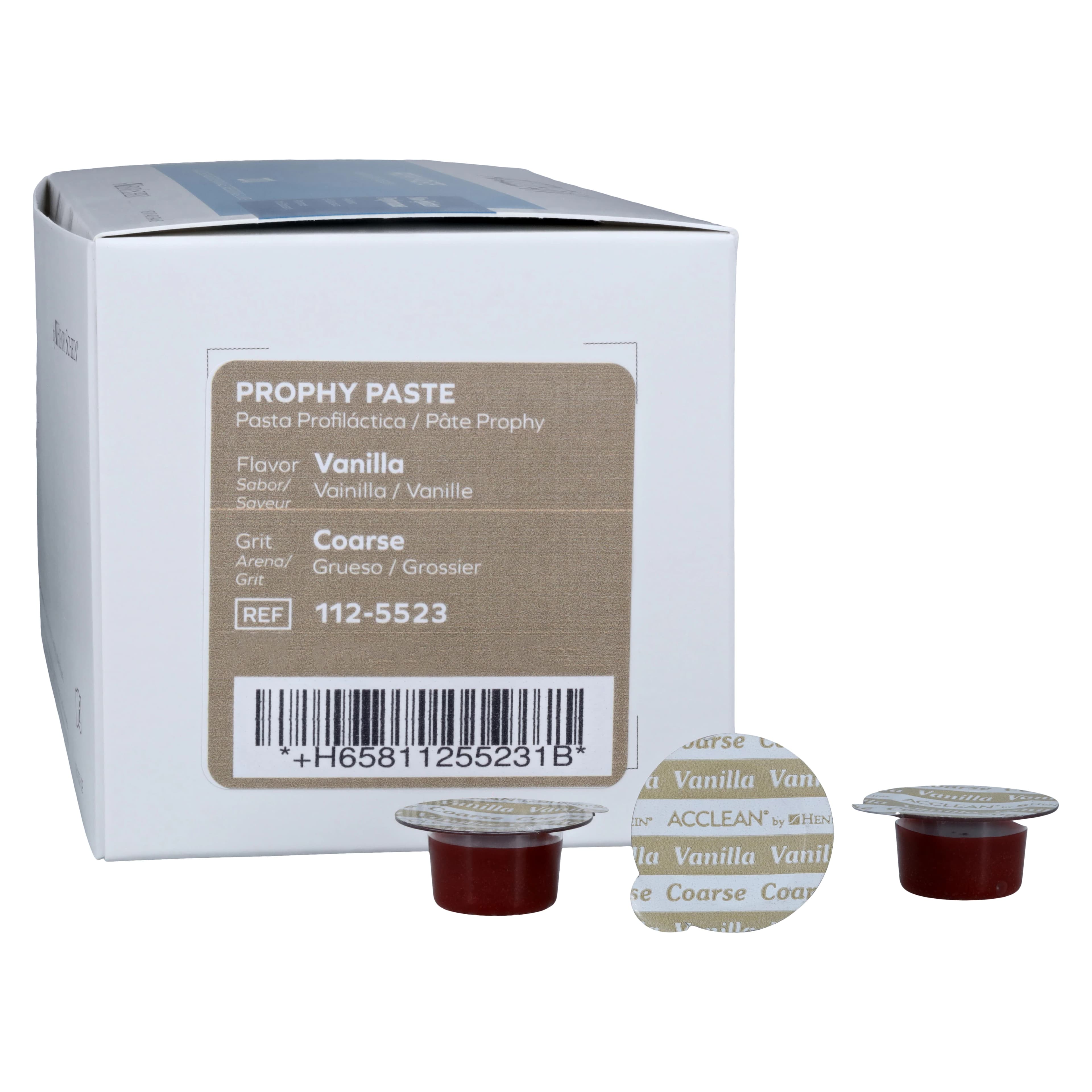 Acclean Prophy Paste Coarse, Vanilla Mint, Gluten Free, Unit Dose Cups, 200/Box thumbnail 3