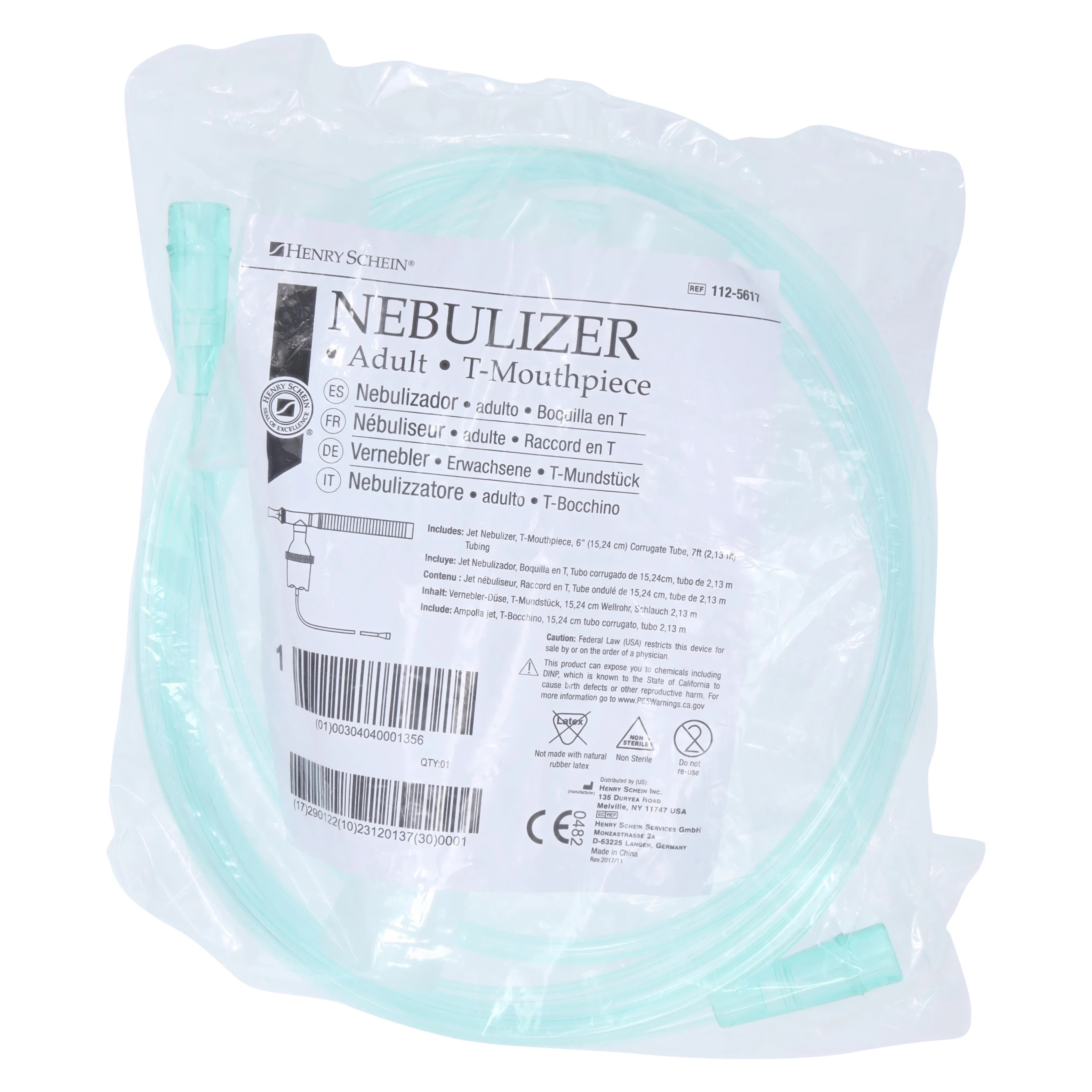 Nebulizer Kit with T-Mouthpiece and Tubing, Adult thumbnail 8