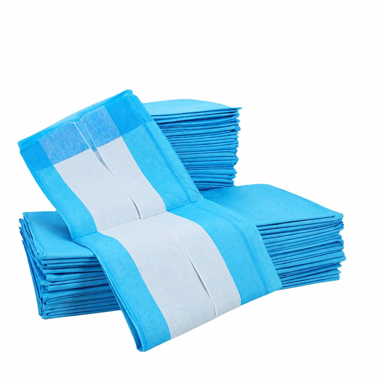 Henry Schein Underpads Disposable Light Absorbency, 17x24", 2-Ply Tissue, White/Blue, 300/Case thumbnail 6