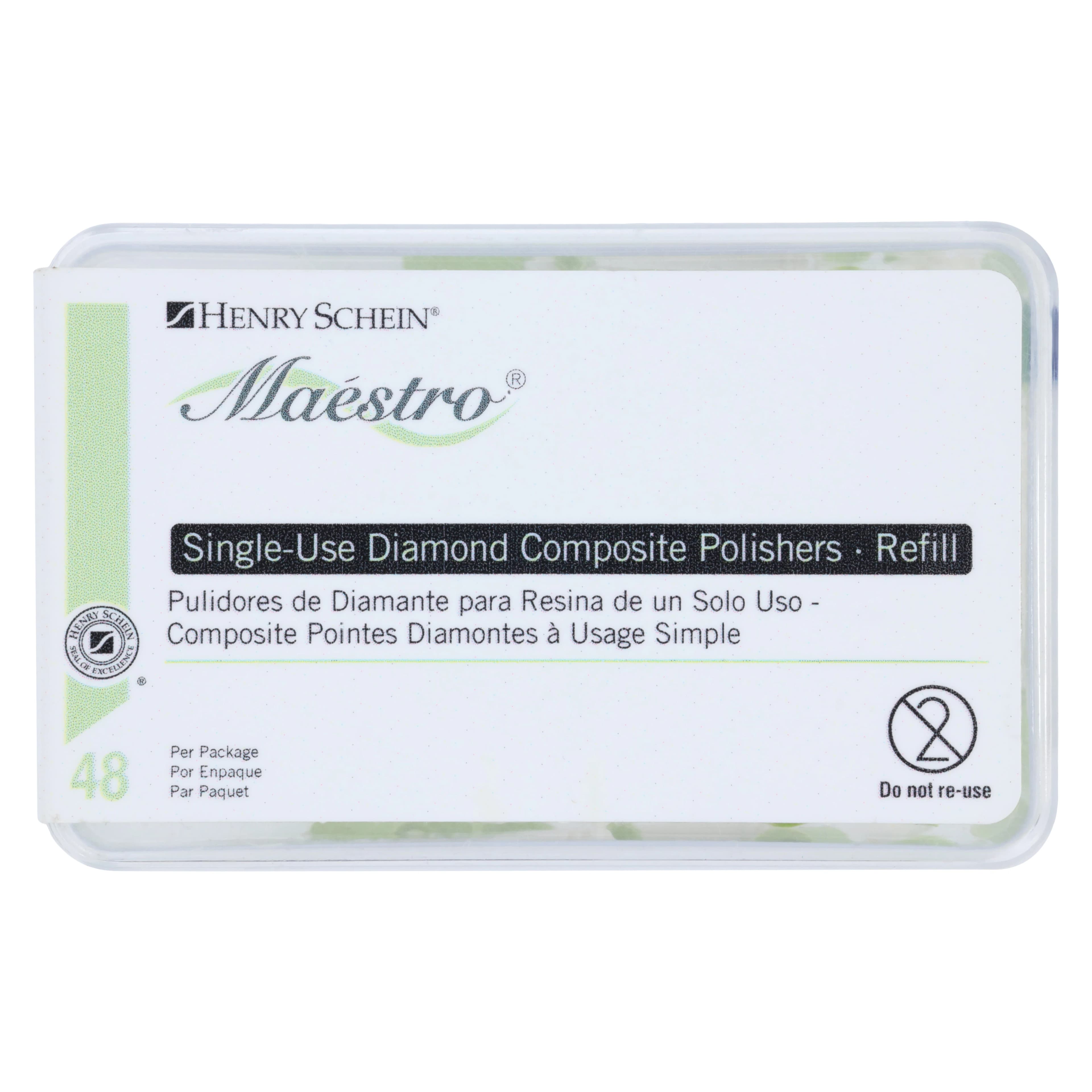 Maestro Single-Use Composite Polishers, Coarse Cup, Diamond Abrasive, 48/Box thumbnail 3