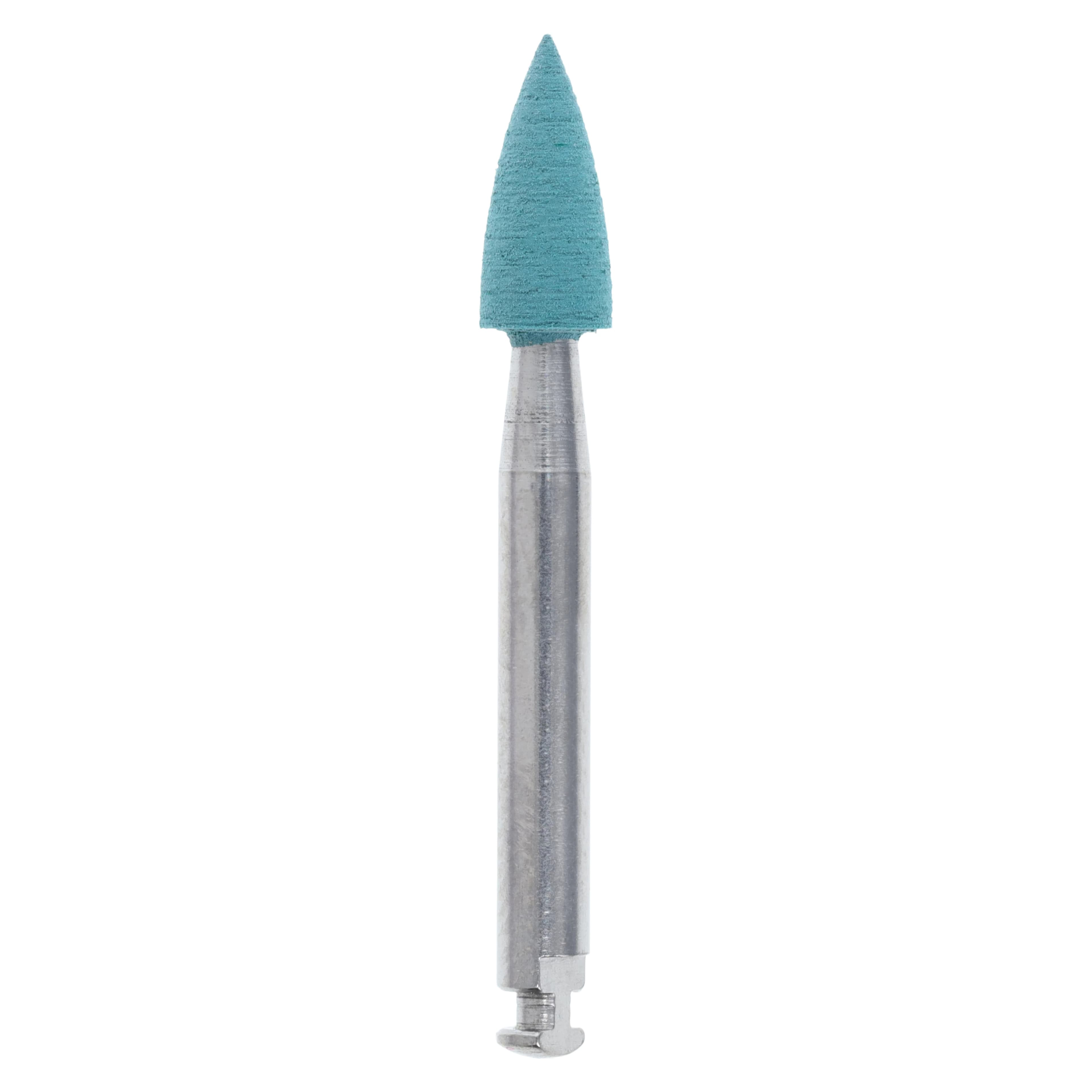Maestro Amalgam/Gold Polishers, Right Angle Fine Mini Point, Green, 12/Pkg - Maestro Amalgam/Gold Polishers - Image 1