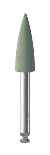 Maestro Amalgam/Gold Polishers, Right Angle, Fine Point Green, 12/Pkg thumbnail 2