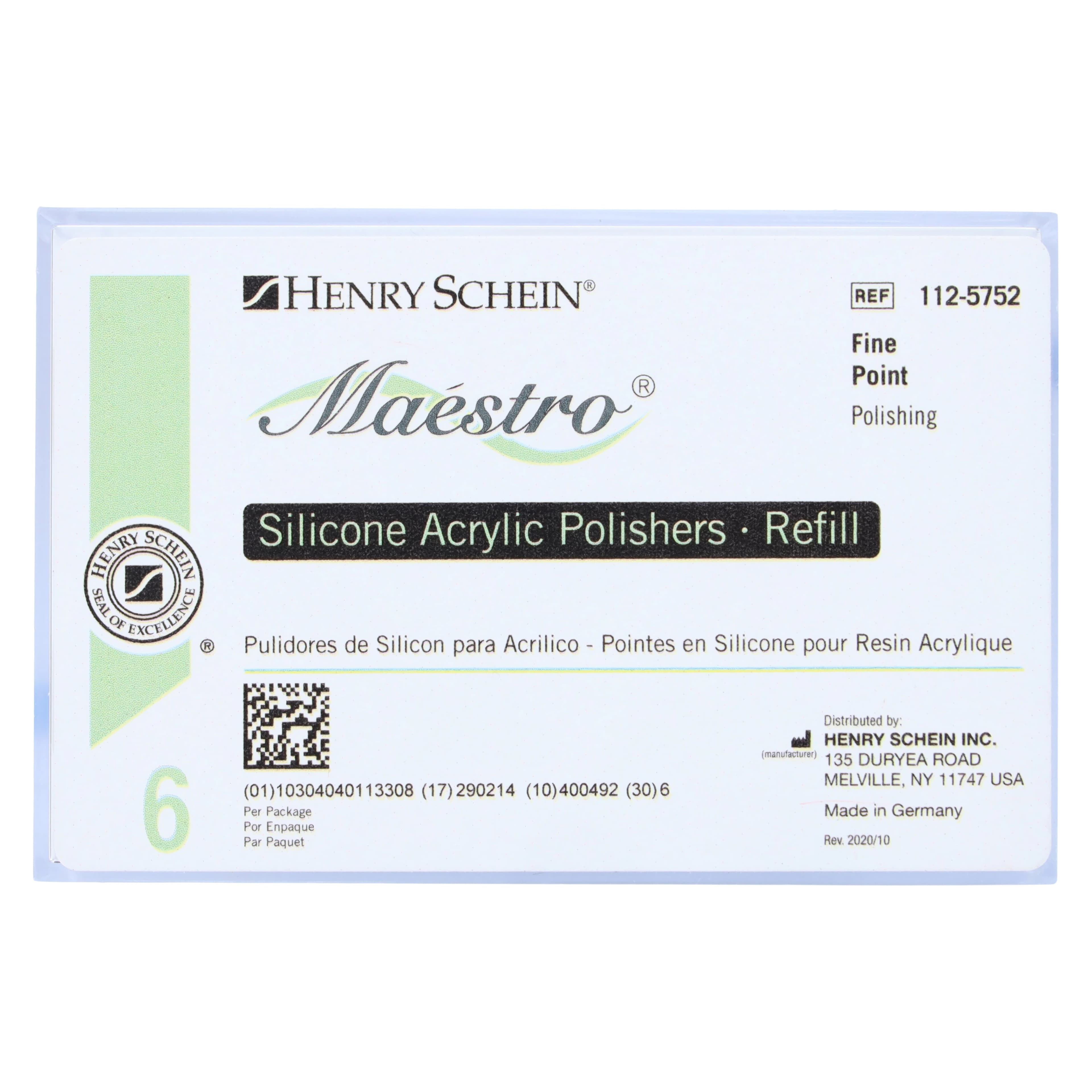 Maestro Acrylic Polishers, Silicone Carbide, 6/Pkg thumbnail 3