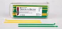 Dispos-a-Brush Disposable Bendable Brushes, Fine Bristles, Assorted, 144/Box - Dispos-a-Brush Disposable Bendable Brushes - Image 1