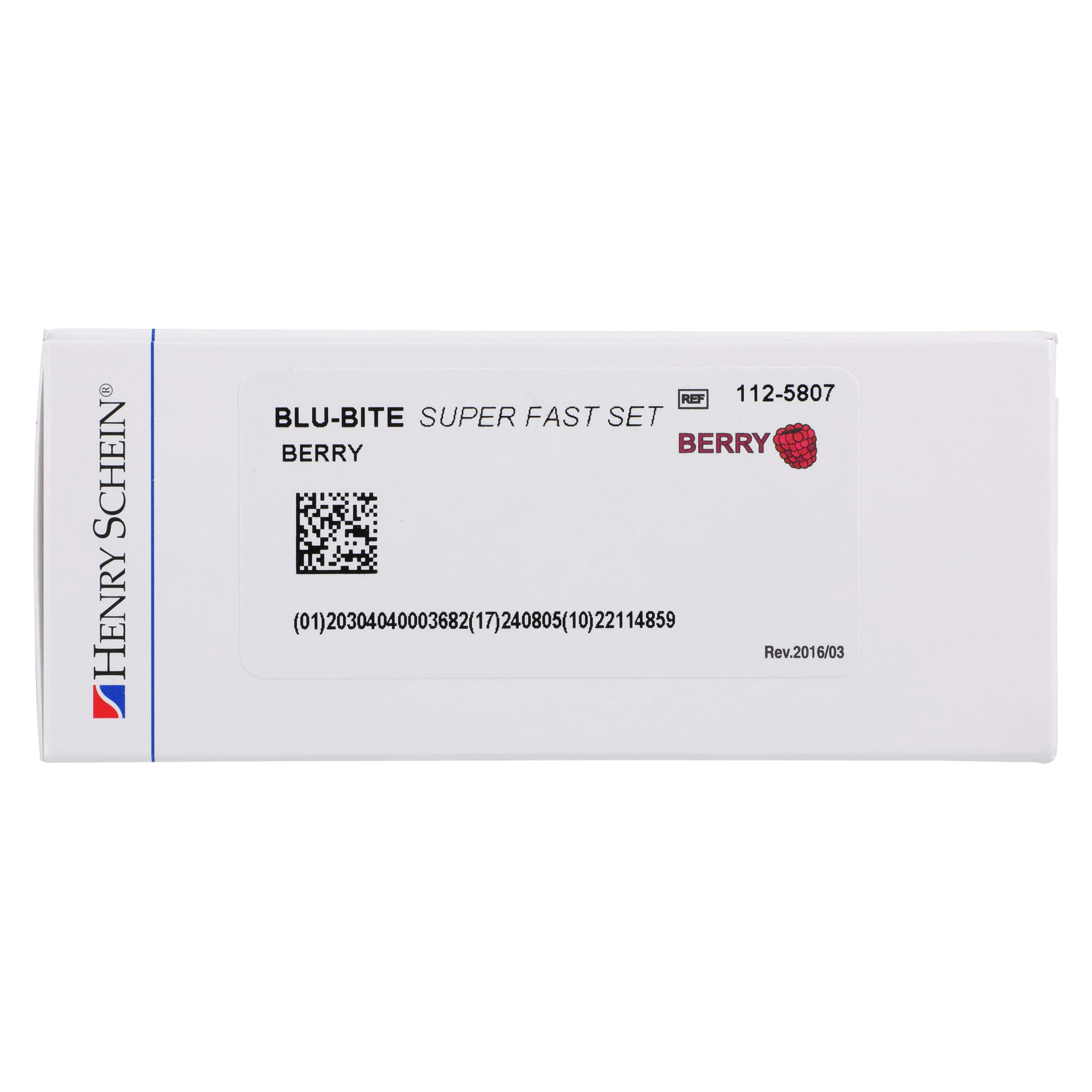 Blu-Bite HP Super Fast Set Bite Registration Material, Vinyl Polysiloxane, Mousse-Like, Berry, 2/Box thumbnail 15