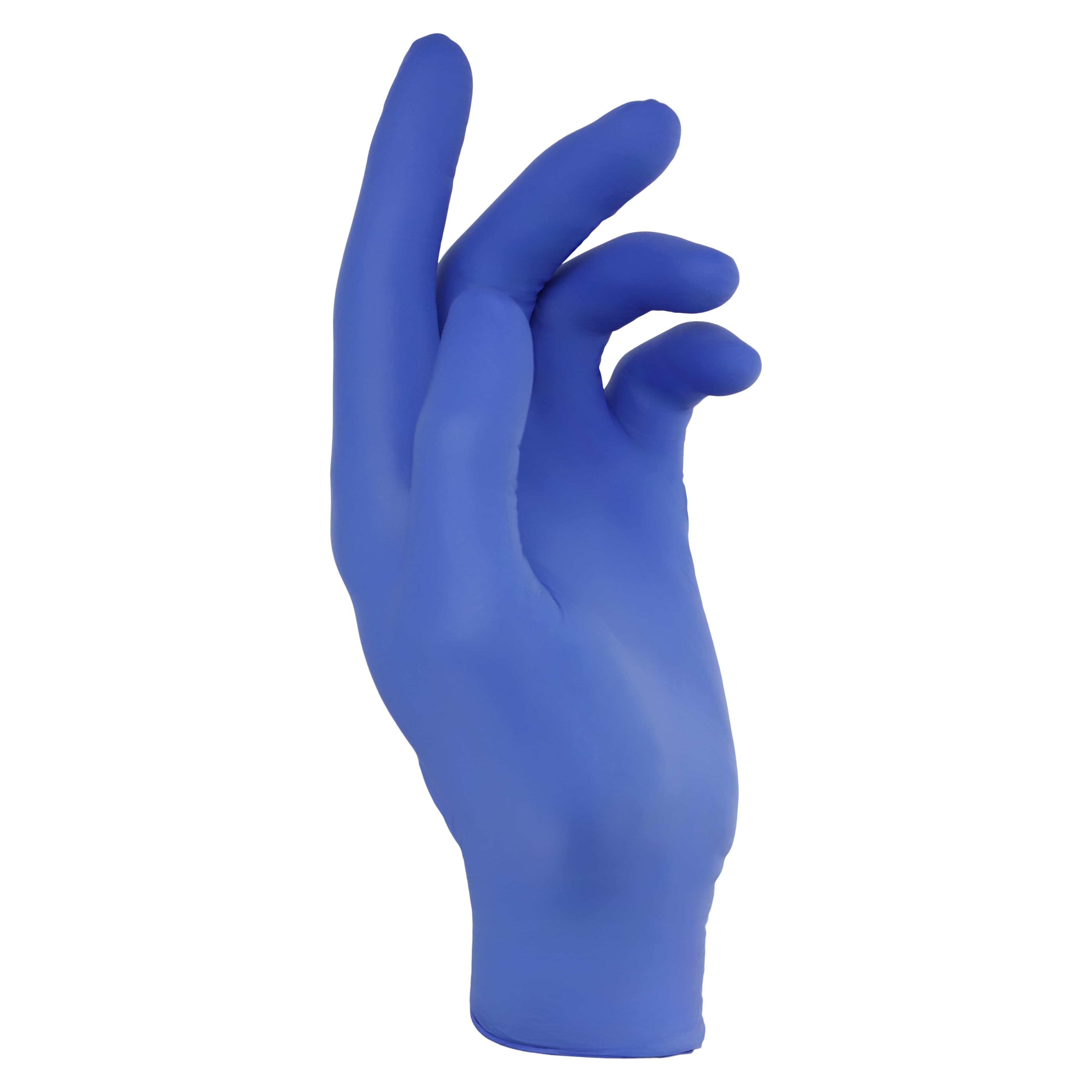Criterion N200 Nitrile Exam Gloves, Powder Free, Large, Blue, Non-Sterile, 2000/Case thumbnail 3