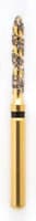 Maxima SC Diamond FGSS XCoarse Beveled Cylinder Spiral Cut Bur, 885-012SC, 5/Package - Maxima SC Diamond FGSS XCoarse - Image 1