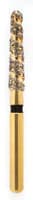Maxima SC Diamond FGSS XCoarse Round End Taper Spiral Cut Bur, 856-019SC, 5/Pk thumbnail 2